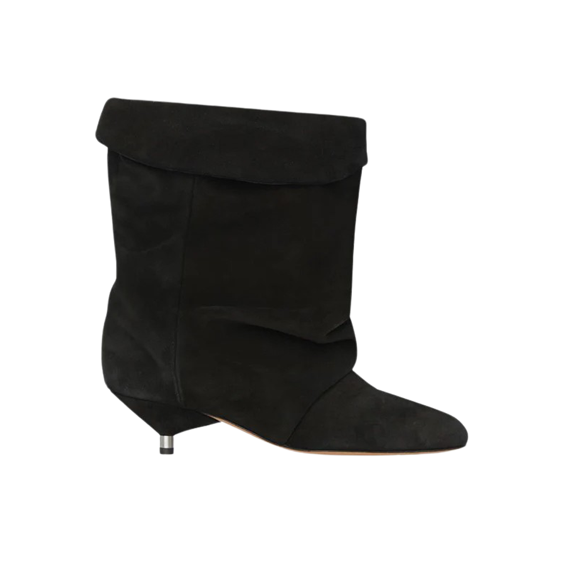 (W) 이자벨 마랑 에드릭 드레이프 하이힐 부츠 블랙((W) Isabel Marant Edrik Drape High Heel Boots Black) - 1