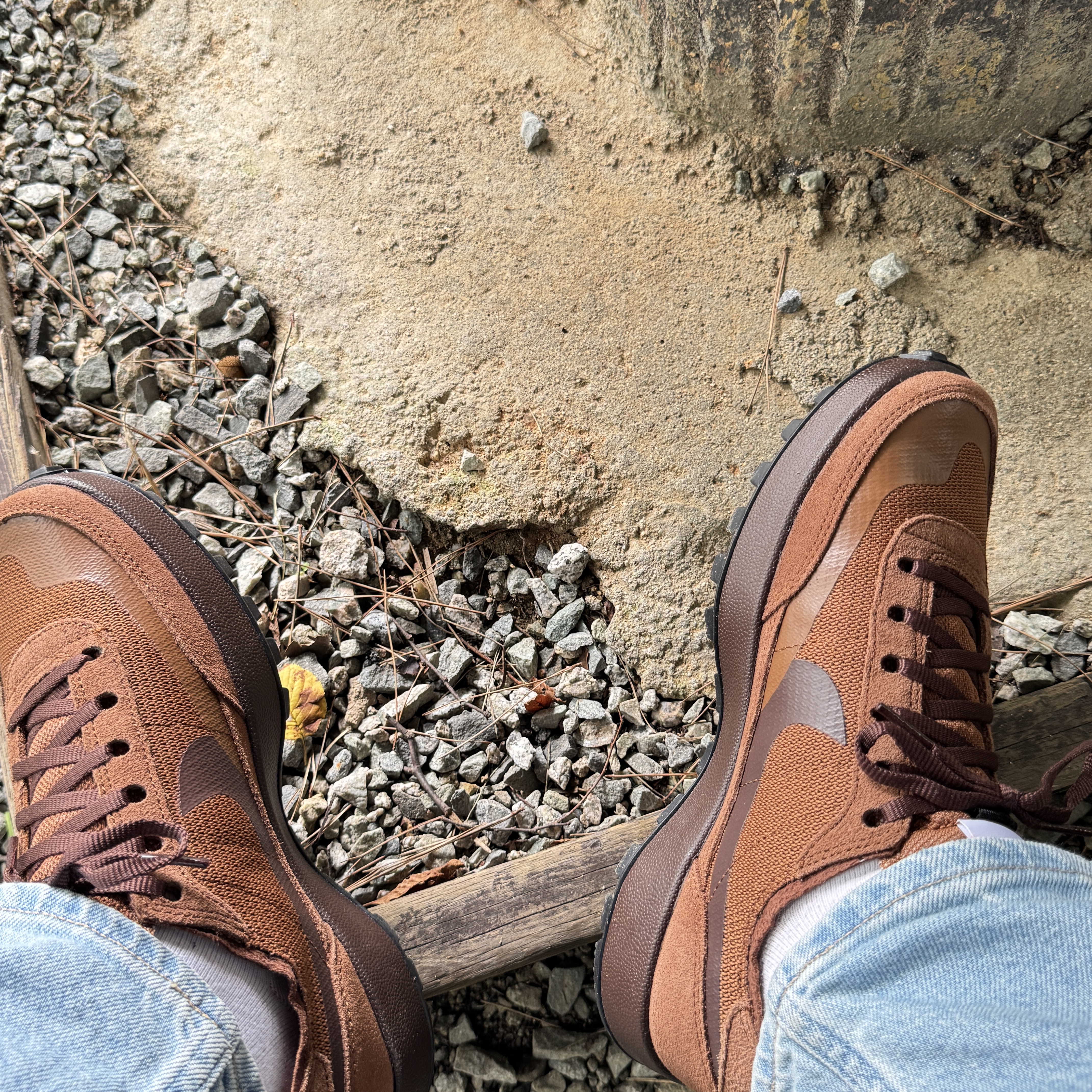 Nike x Tom Sachs General Purpose Shoe Brown 착용 스타일