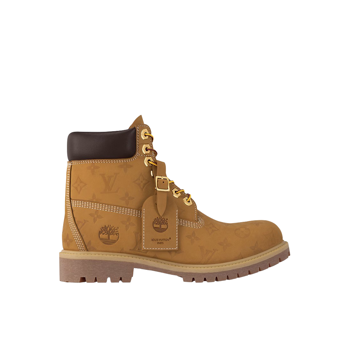 Louis Vuitton x Timberland 6 Inch Ankle Boot Beige 상세 이미지 1