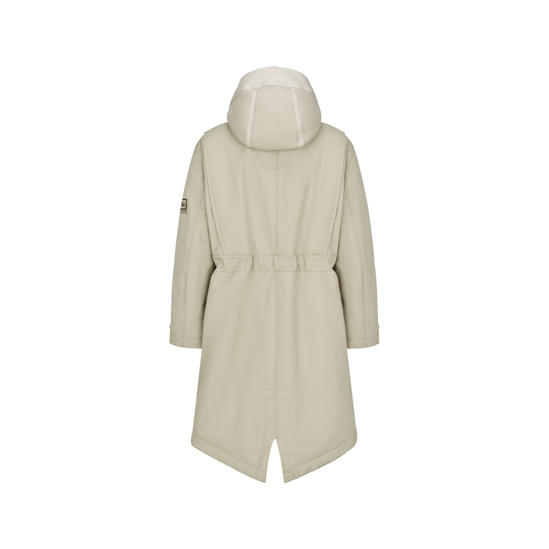 Dior Hooded Parka Beige Blended 상세 이미지 2