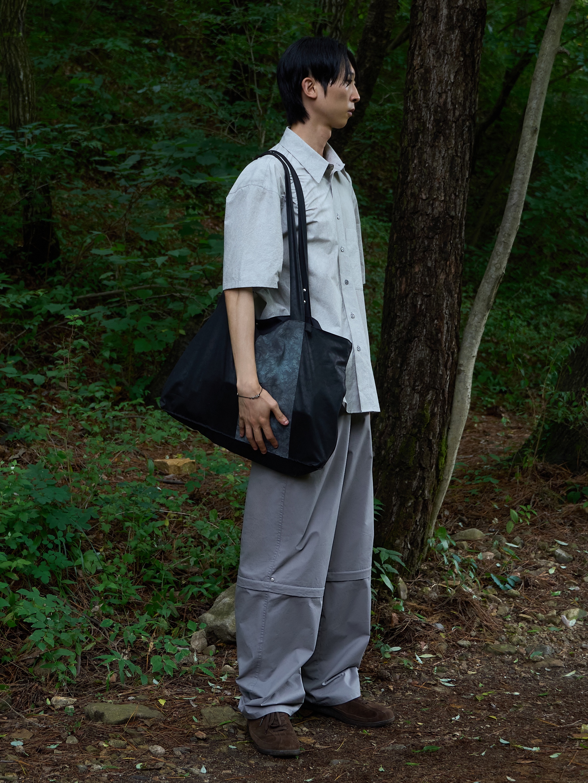 Pemont Dress Dark brown 착용 스타일