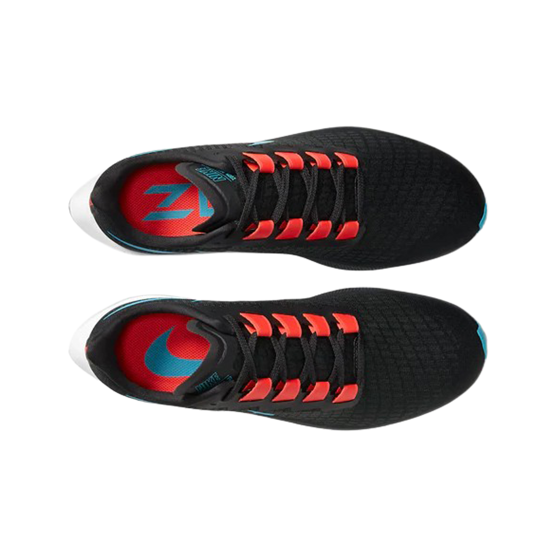 나이키 에어 줌 페가수스 37 오프 누아르 라이트 블루 퓨리(Nike Air Zoom Pegasus 37 Off Noir Light Blue Fury) - 2