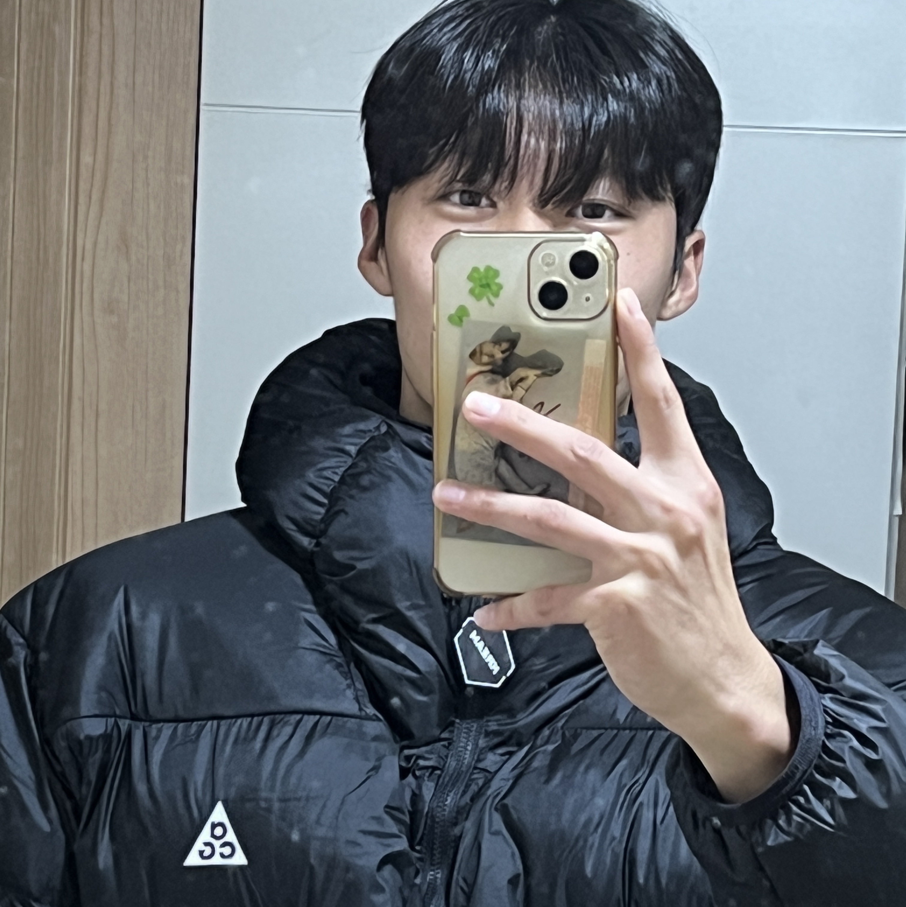Nike ACG Therma-Fit ADV Lunar Lake Puffer Jacket Black - Asia 착용 스타일 - 3
