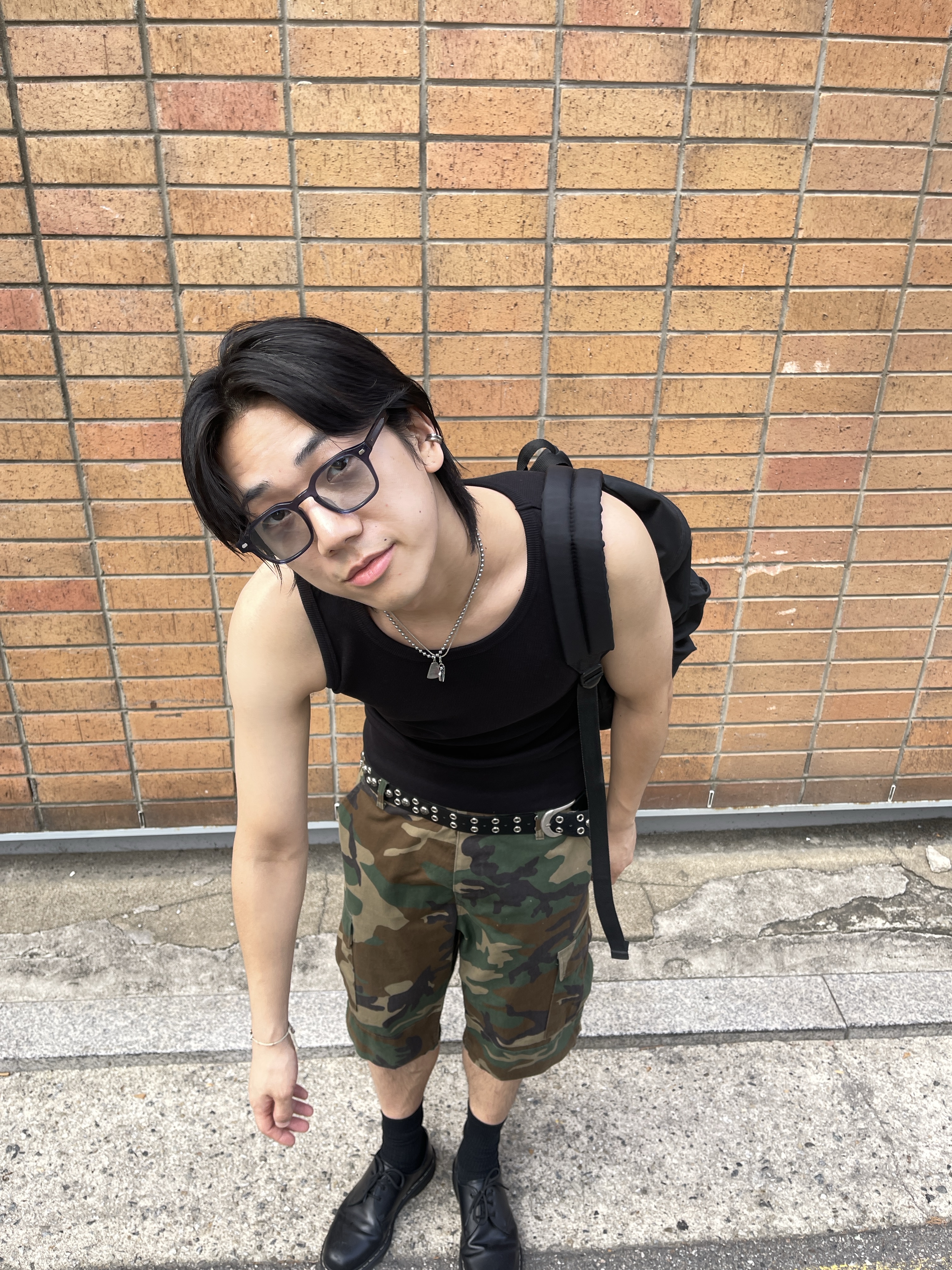 Dr. Martens 1461 Smooth Black, Dr. Martens 1461 WS Black Smooth 착용 스타일 - 3