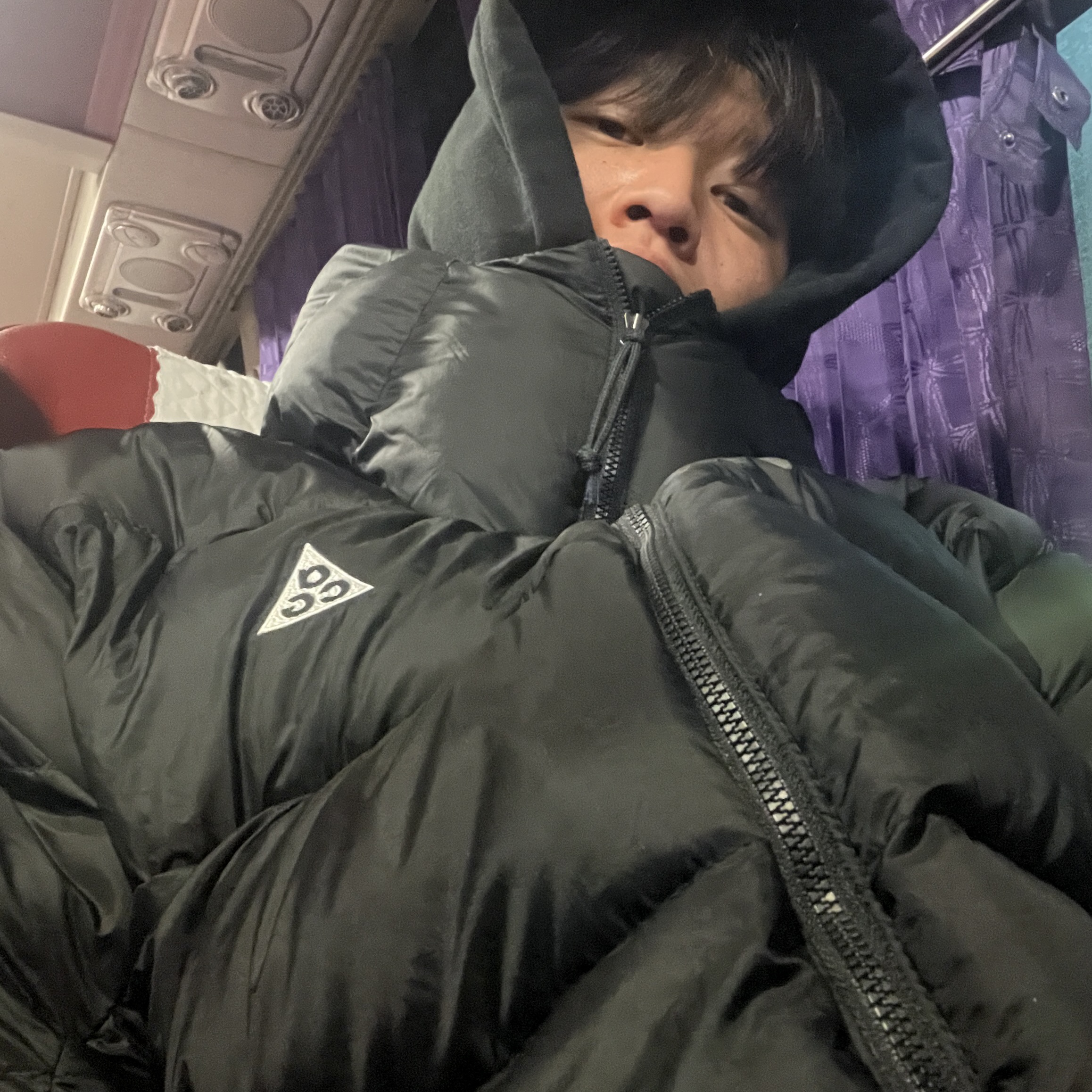 Nike ACG Therma-Fit ADV Lunar Lake Puffer Jacket Black - Asia 착용 스타일 - 5