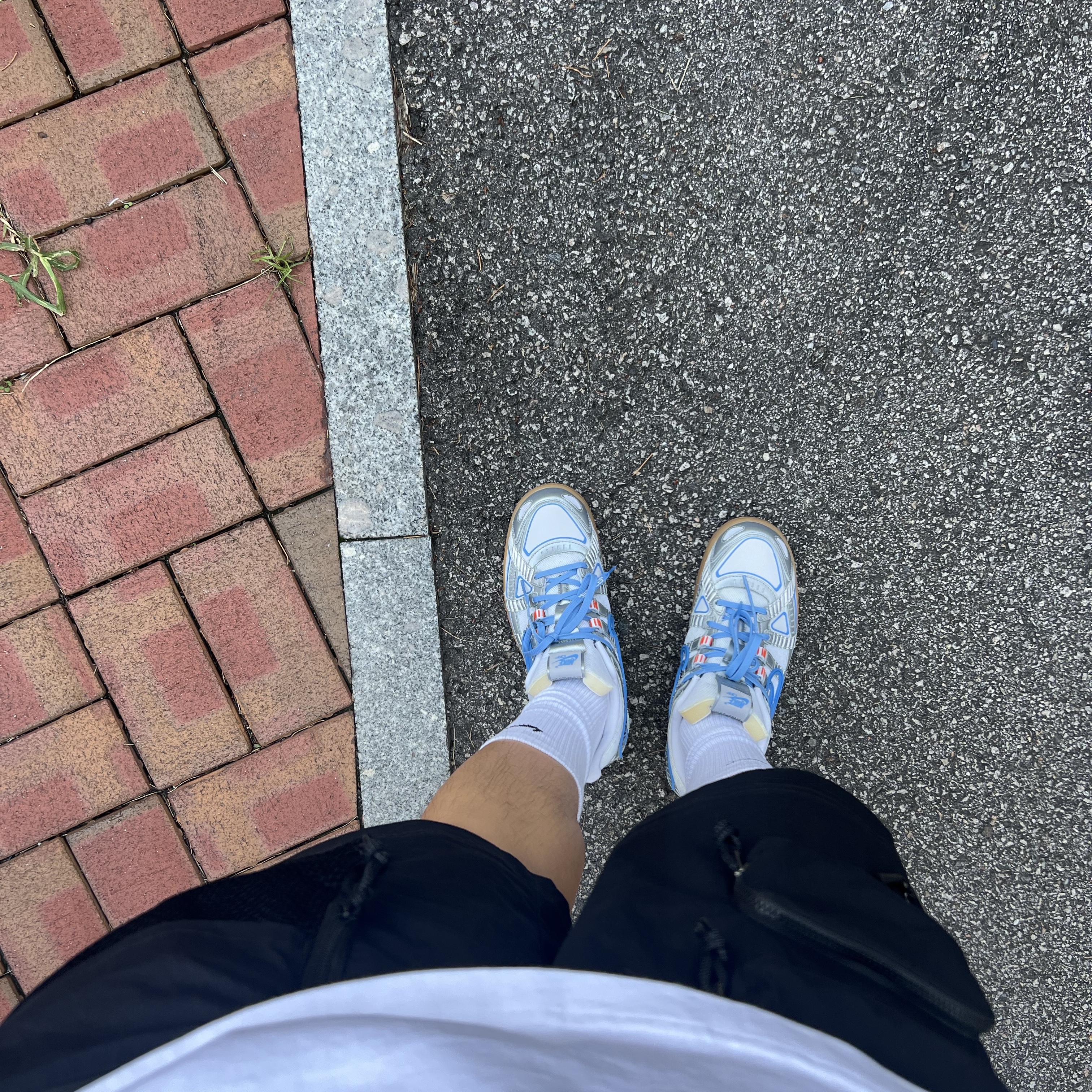 Nike x Off-White Air Rubber Dunk University Blue 착용 스타일 - 3