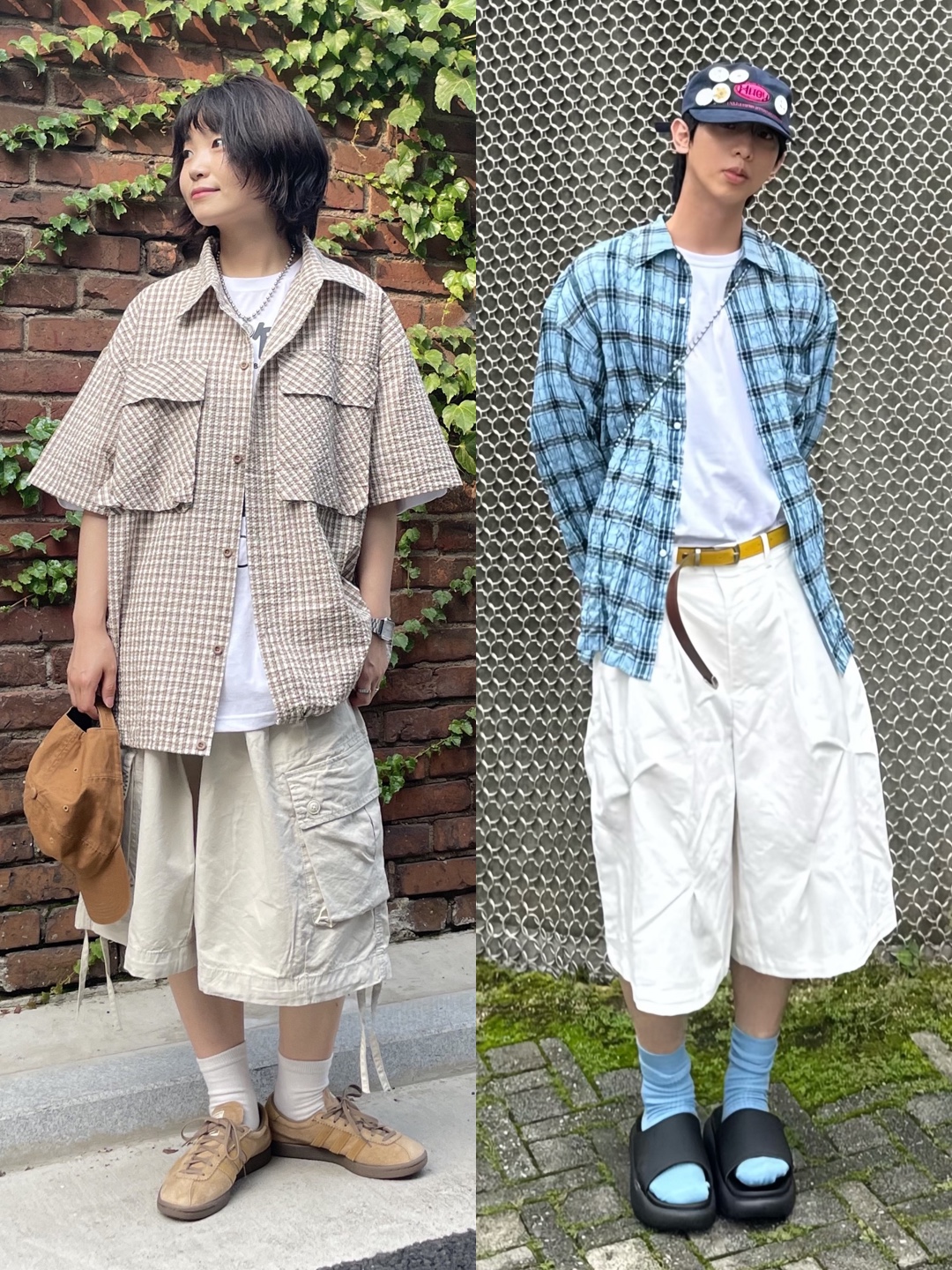 Adidas Tobacco Pantone Mesa, New Balance x Worksout Rebound Summer Exclusive Black 착용 스타일 - 2