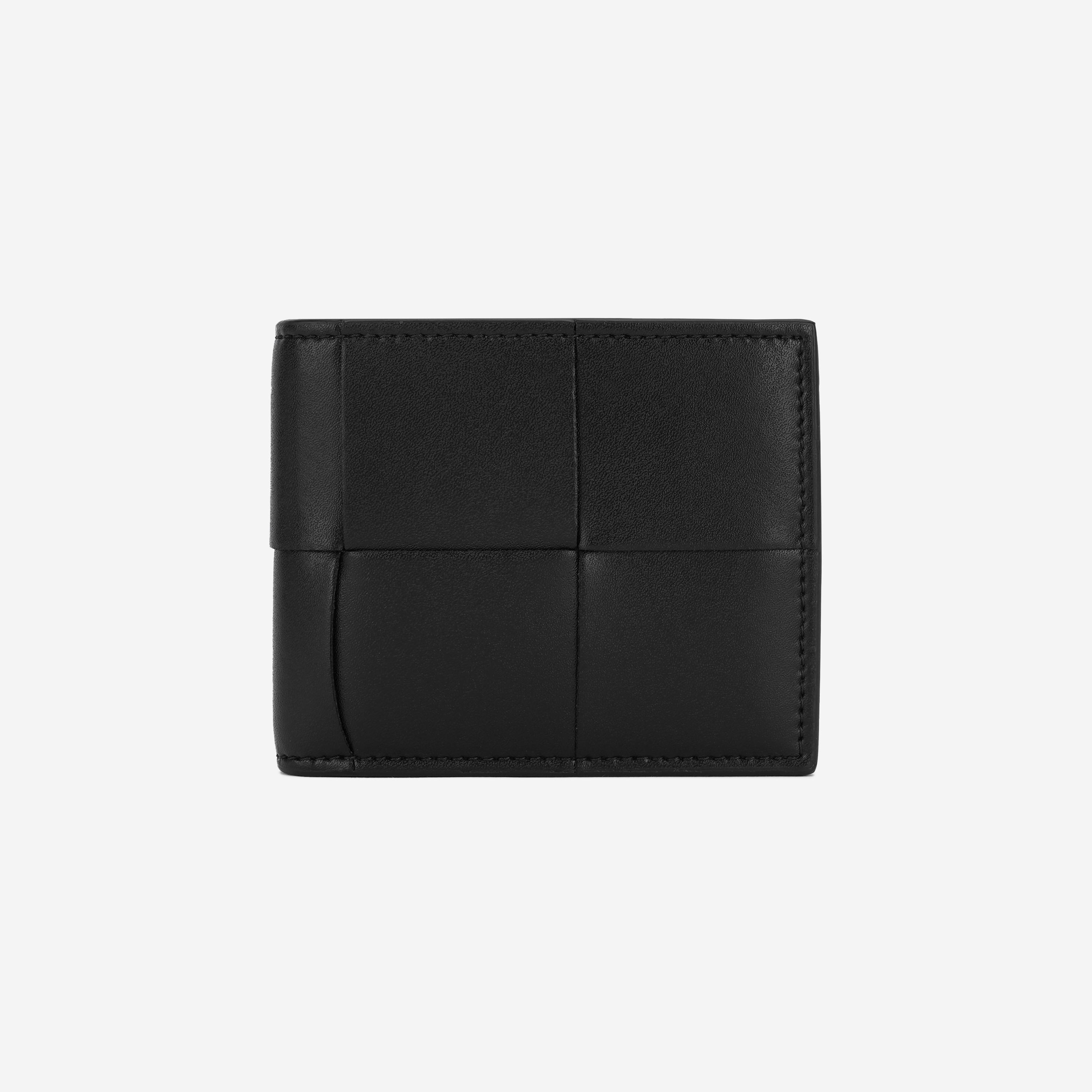 보테가 베네타 반지갑 블랙(Bottega Veneta Bi-Fold Wallet Black)