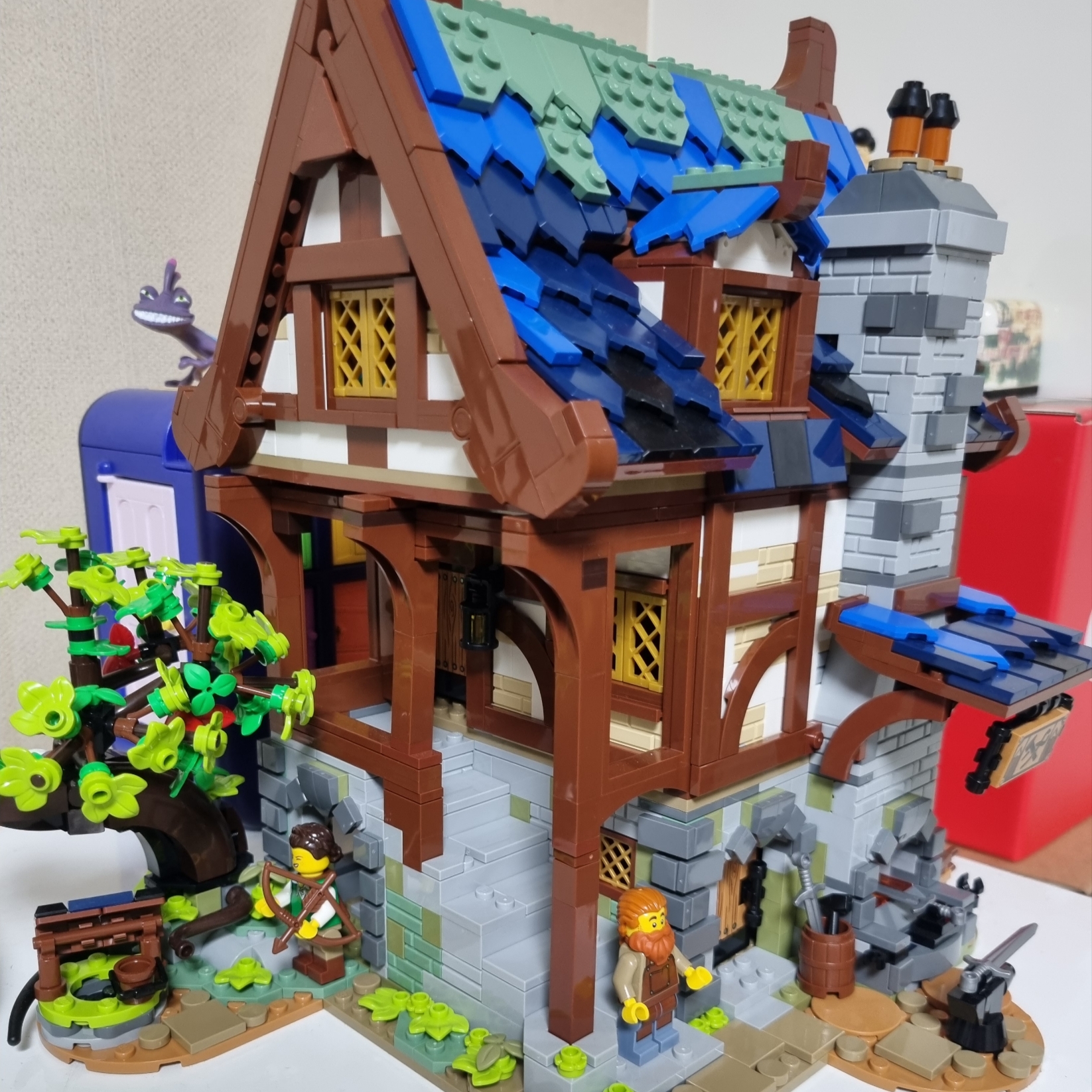 Lego Medieval Blacksmith 착용 스타일
