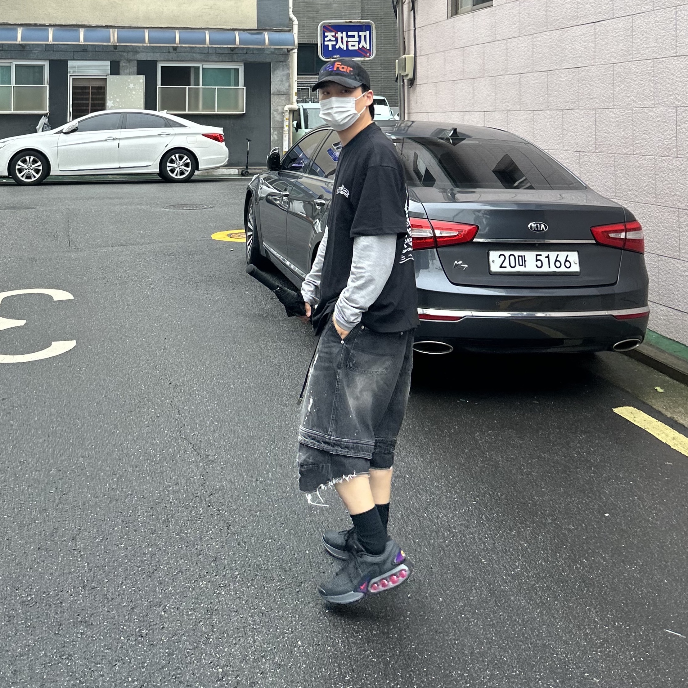 Nike Air Max Dn Black Light Crimson, Farfromwhat Far Layered Work Shorts Pants Black 착용 스타일 - 3