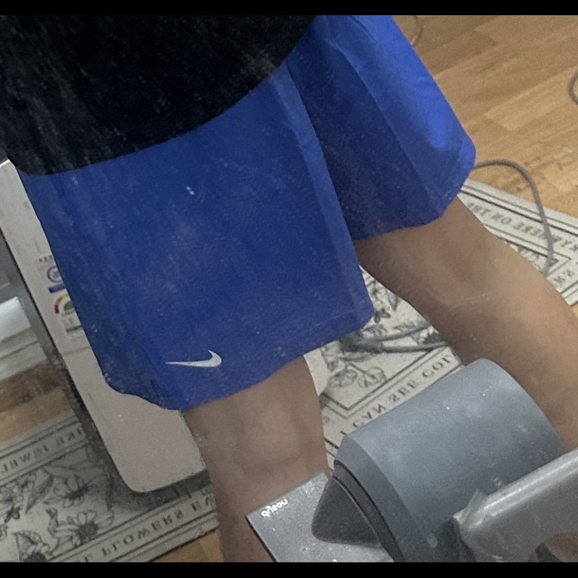 Nike x Stussy Water Short Hyper Royal (FZ5761-405) 착용 스타일