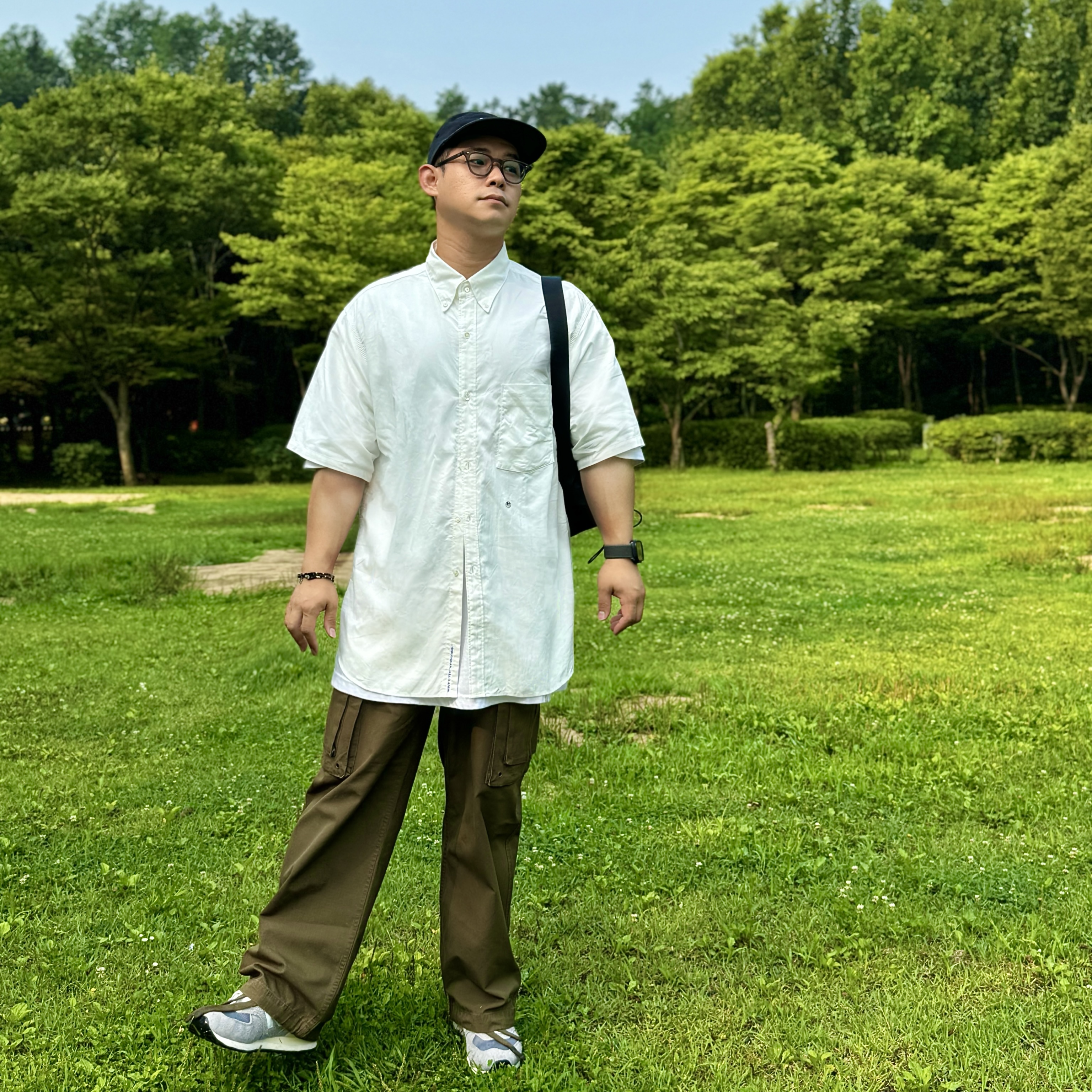 Supreme Washed Chino Twill Camp Cap Black - 24SS, The Guys X Lacitpo USGI 1. FIELD 착용 스타일 - 2