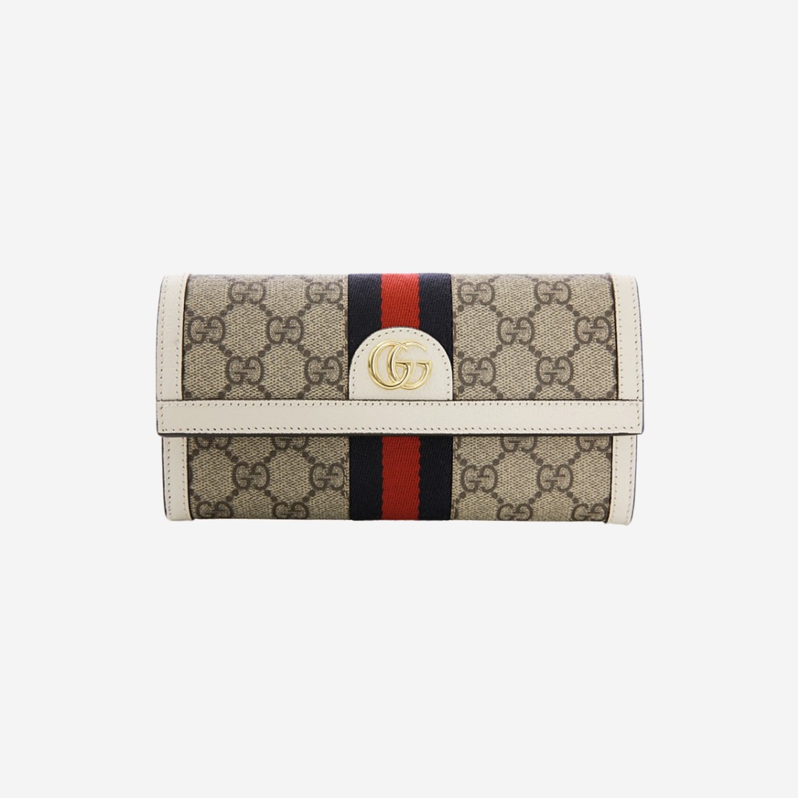 Gucci Ophidia GG Supreme Wallet Beige Ebony 상세 이미지 1