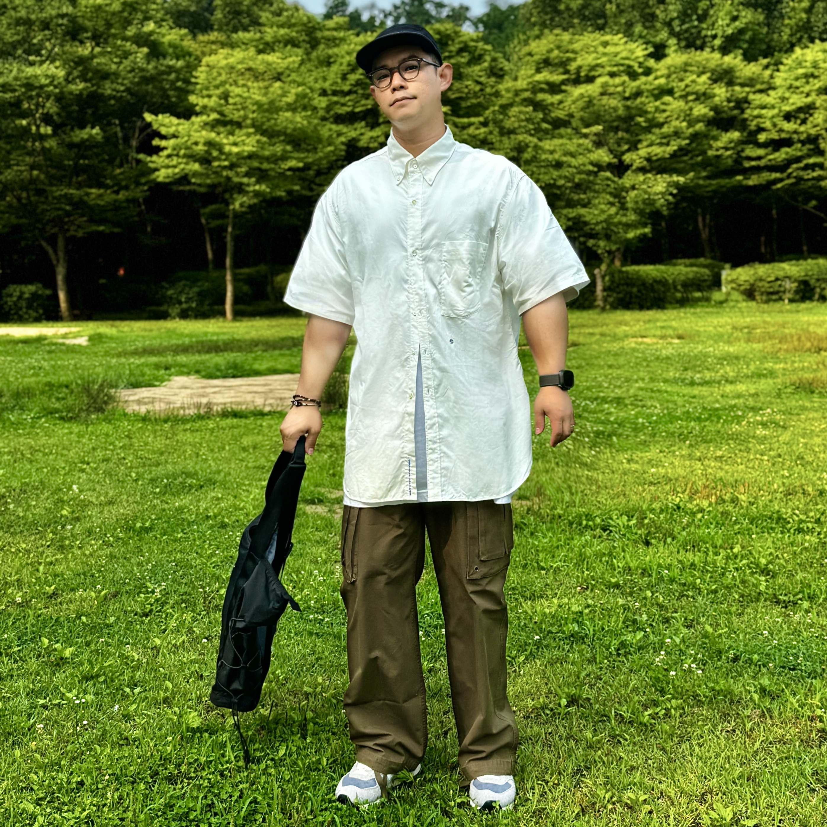 Supreme Washed Chino Twill Camp Cap Black - 24SS, The Guys X Lacitpo USGI 1. FIELD 착용 스타일 - 3