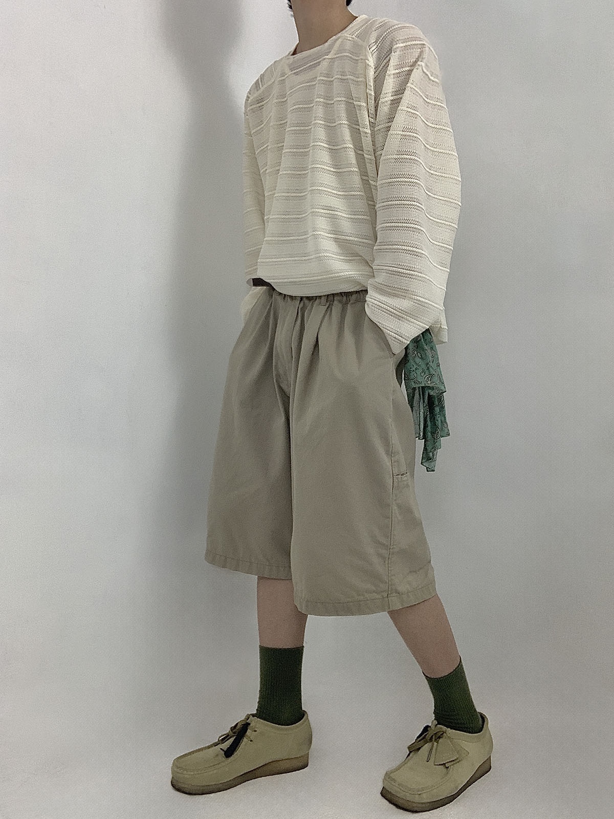 Clarks Wallabee Maple Suede 착용 스타일