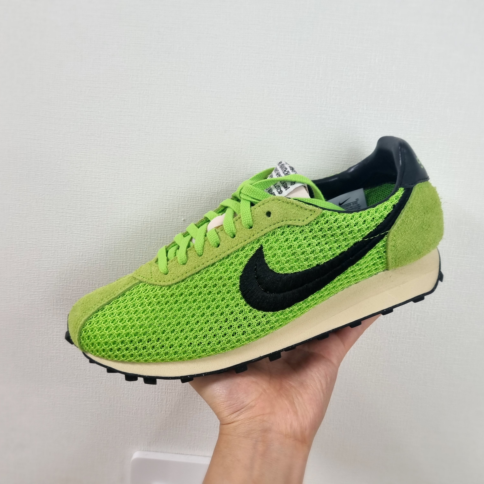 Nike x Stussy LD-1000 SP Action Green and Black 착용 스타일
