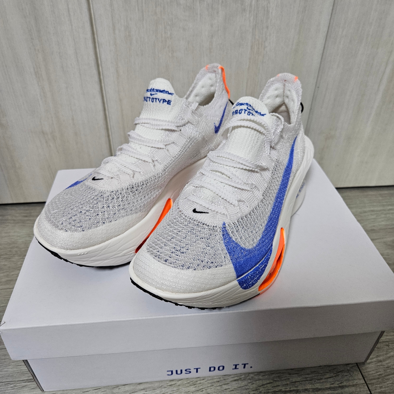 (W) Nike Air Zoom Alphafly Next% 3 Blueprint 착용 스타일 - 1