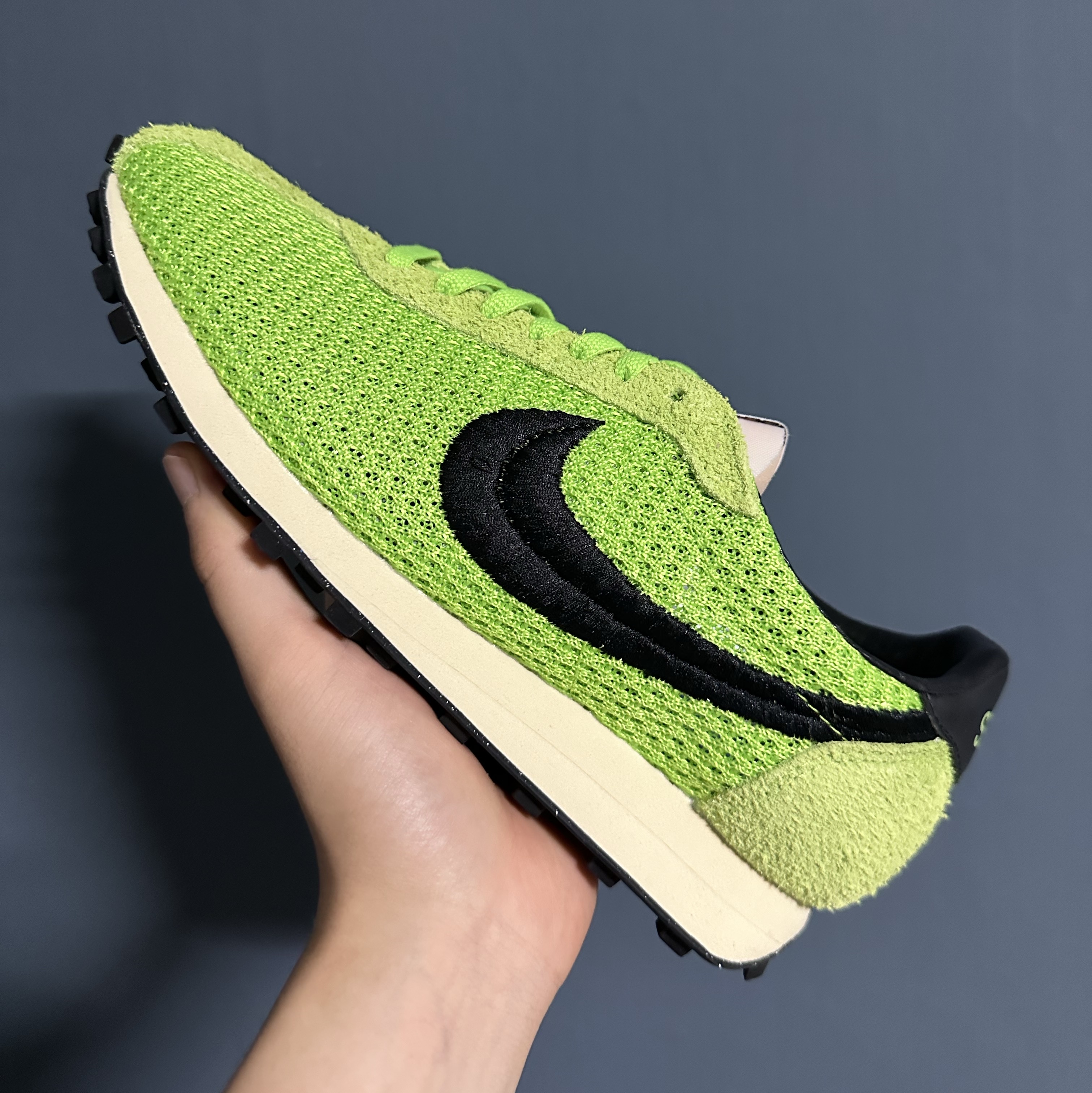 Nike x Stussy LD-1000 SP Action Green and Black 착용 스타일 - 1
