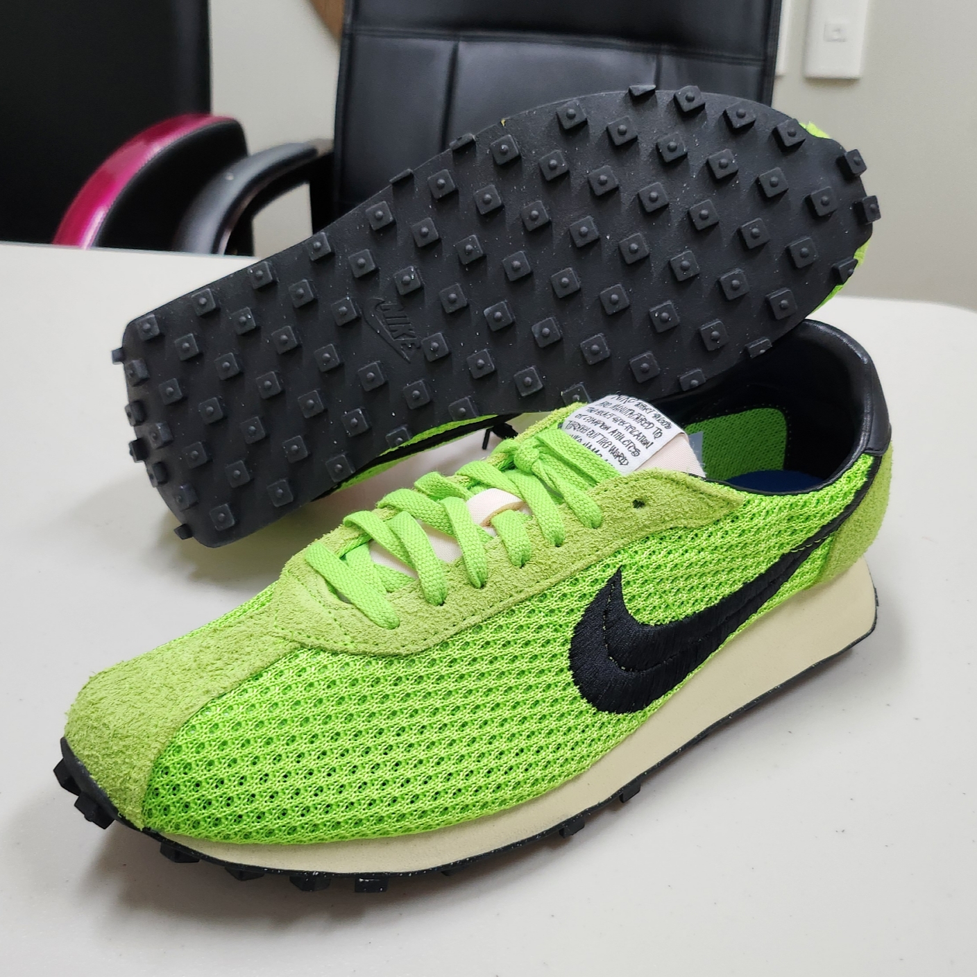 Nike x Stussy LD-1000 SP Action Green and Black 착용 스타일 - 2