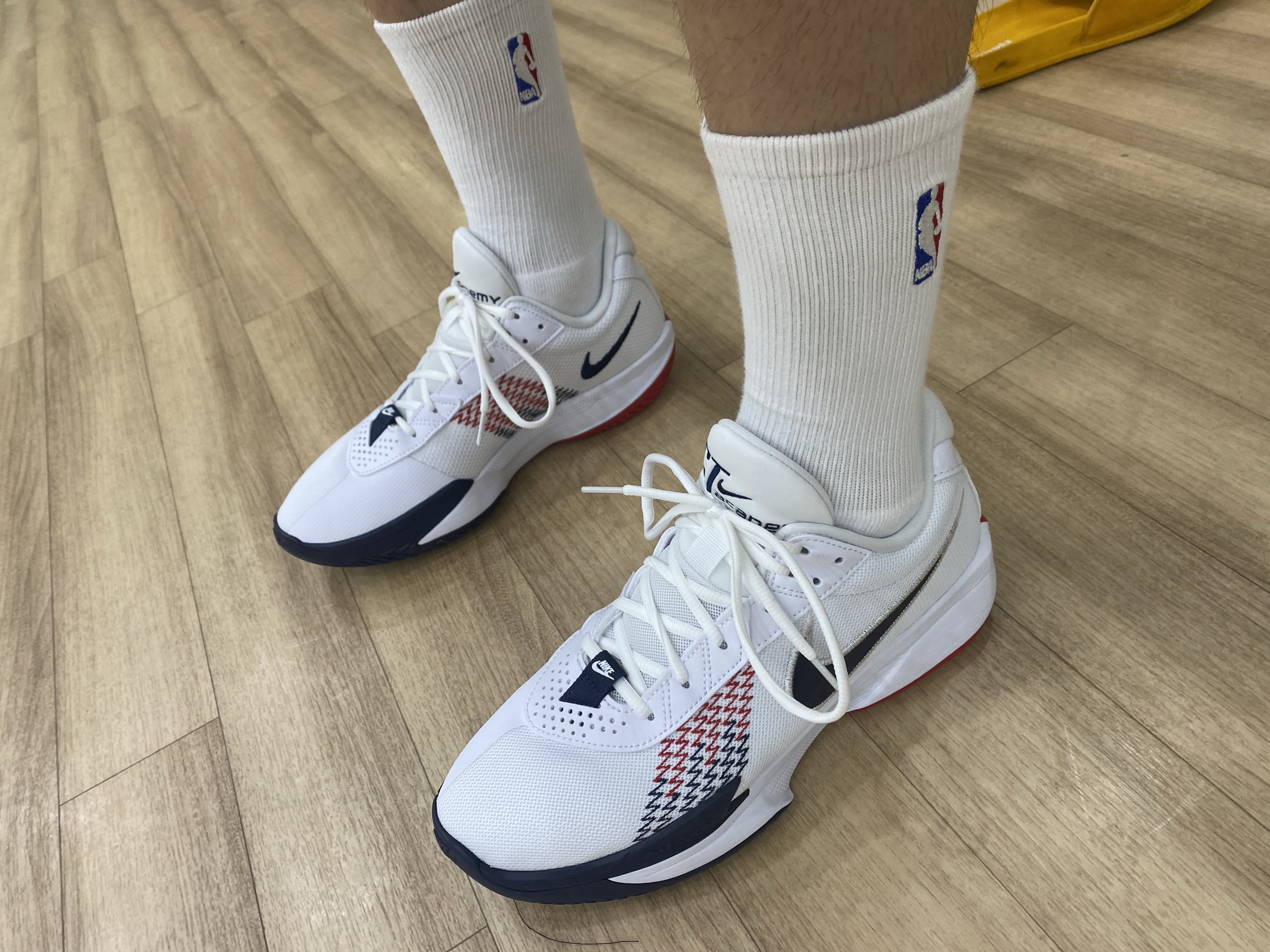 Nike Air Zoom G.T. Cut Academy EP White 착용 스타일