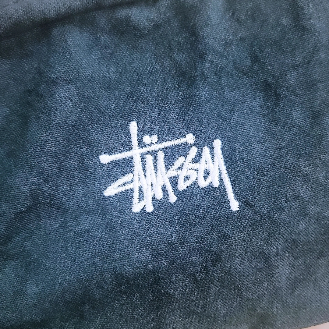 Stussy Canvas Side Pouch Washed Black 착용 스타일