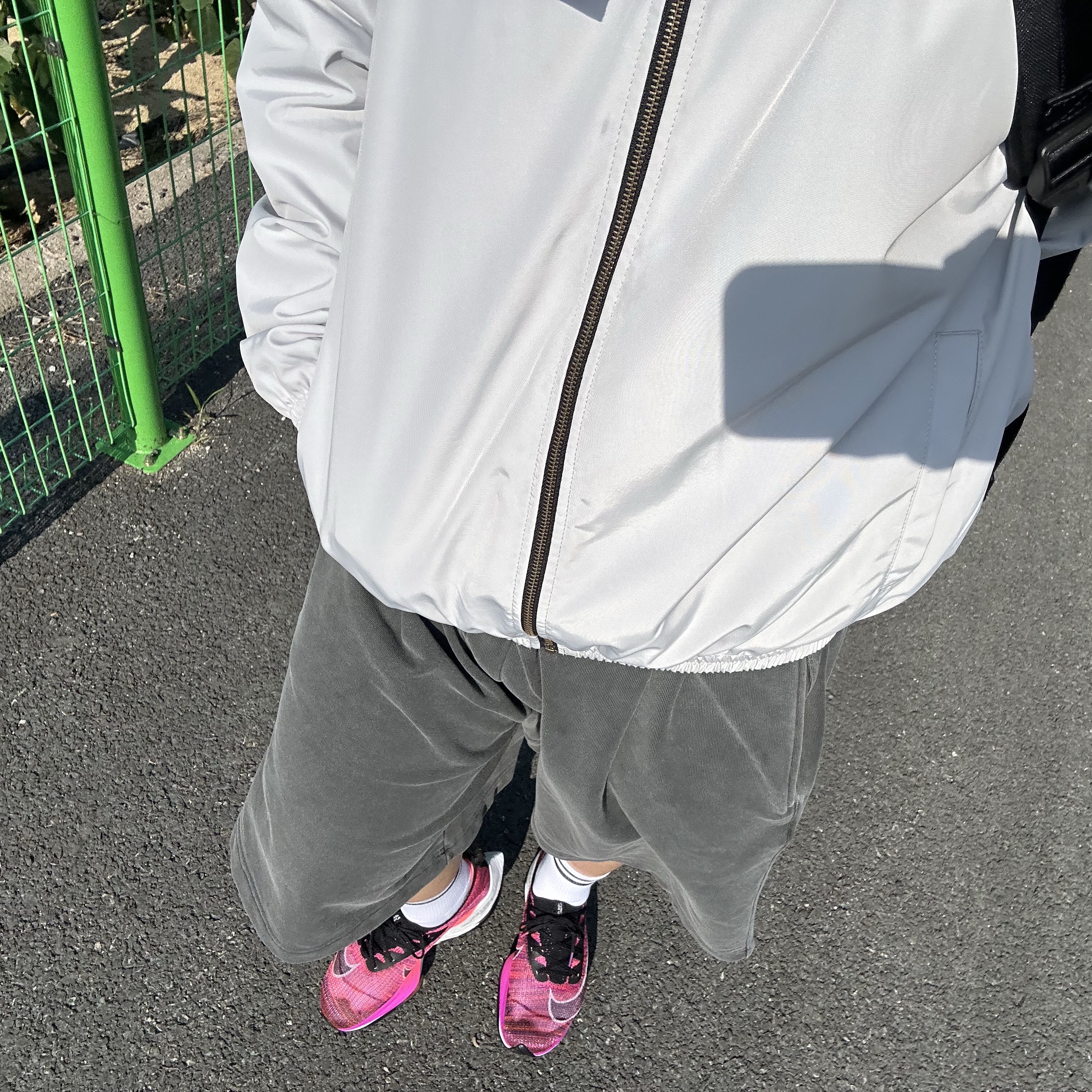 Nike Air Zoom Alphafly Next% Hyper Violet 착용 스타일
