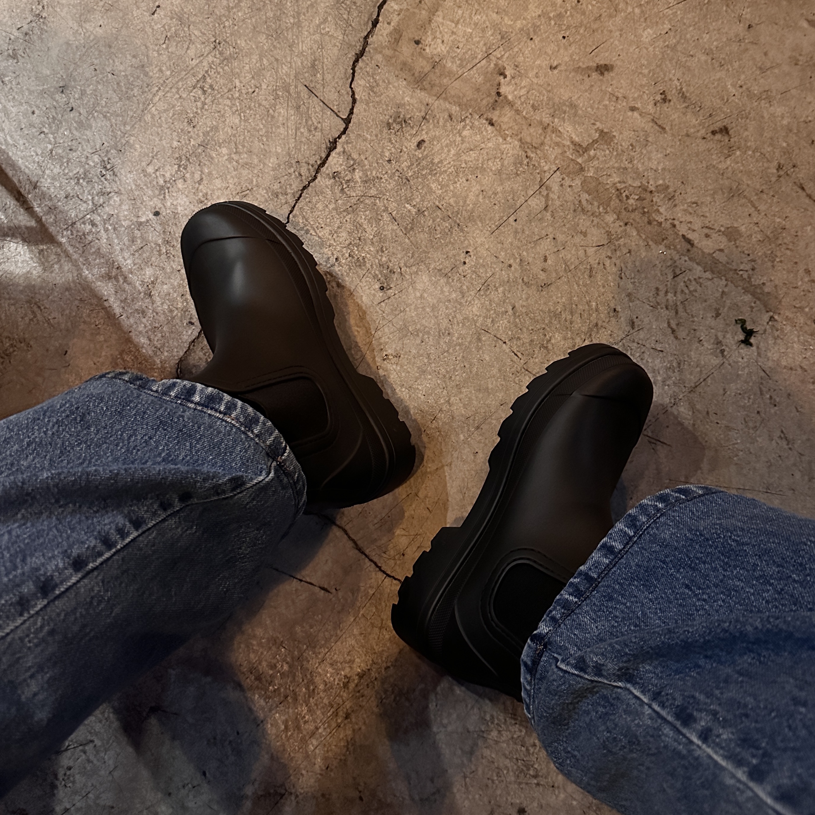 (W) Hunter Play Short Rain Boots Black, Moonstar 810s ET027 Marke Modi Charcoal 착용 스타일