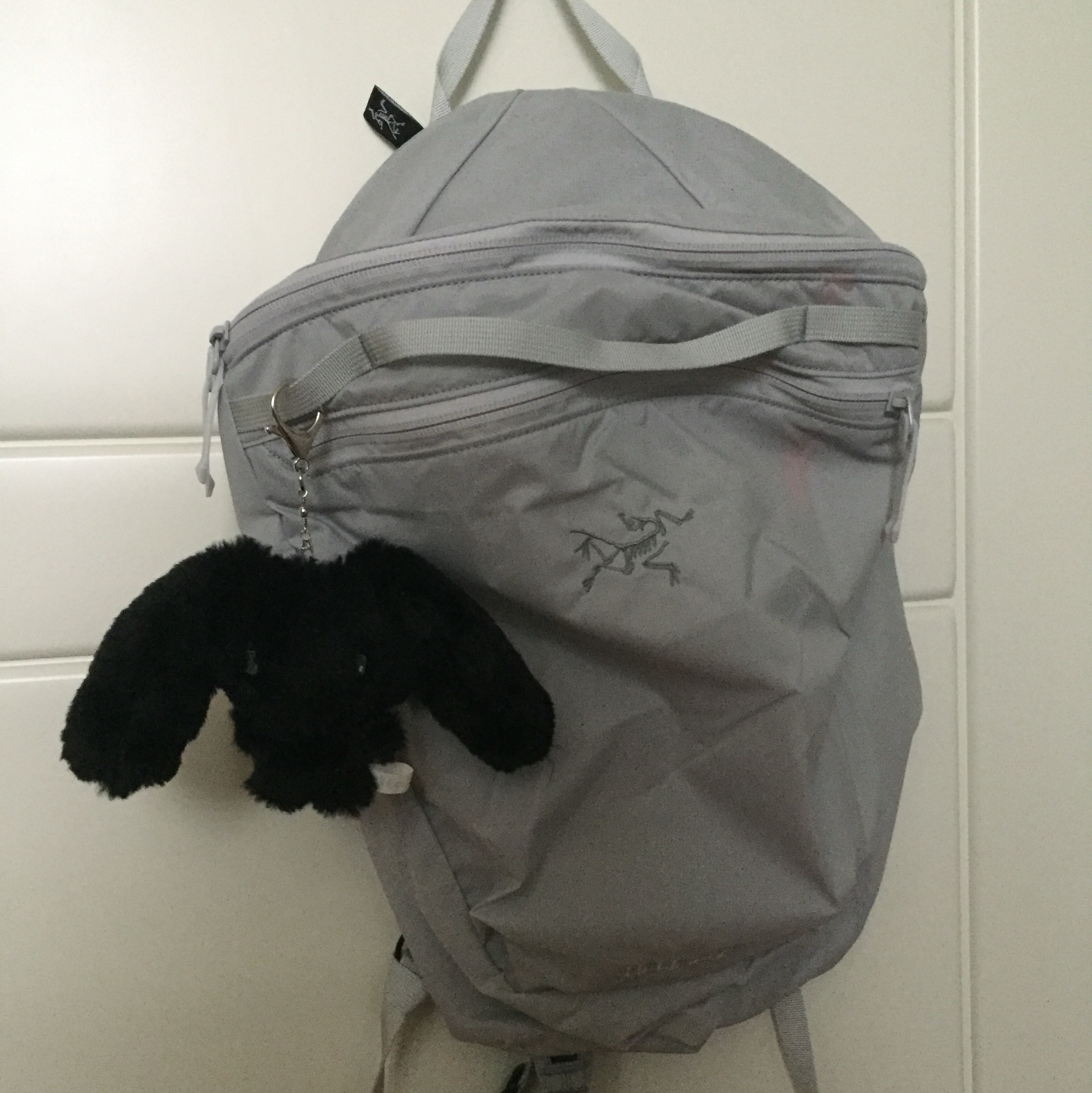 Arc'teryx Heliad 15 Backpack Solitude 착용 스타일