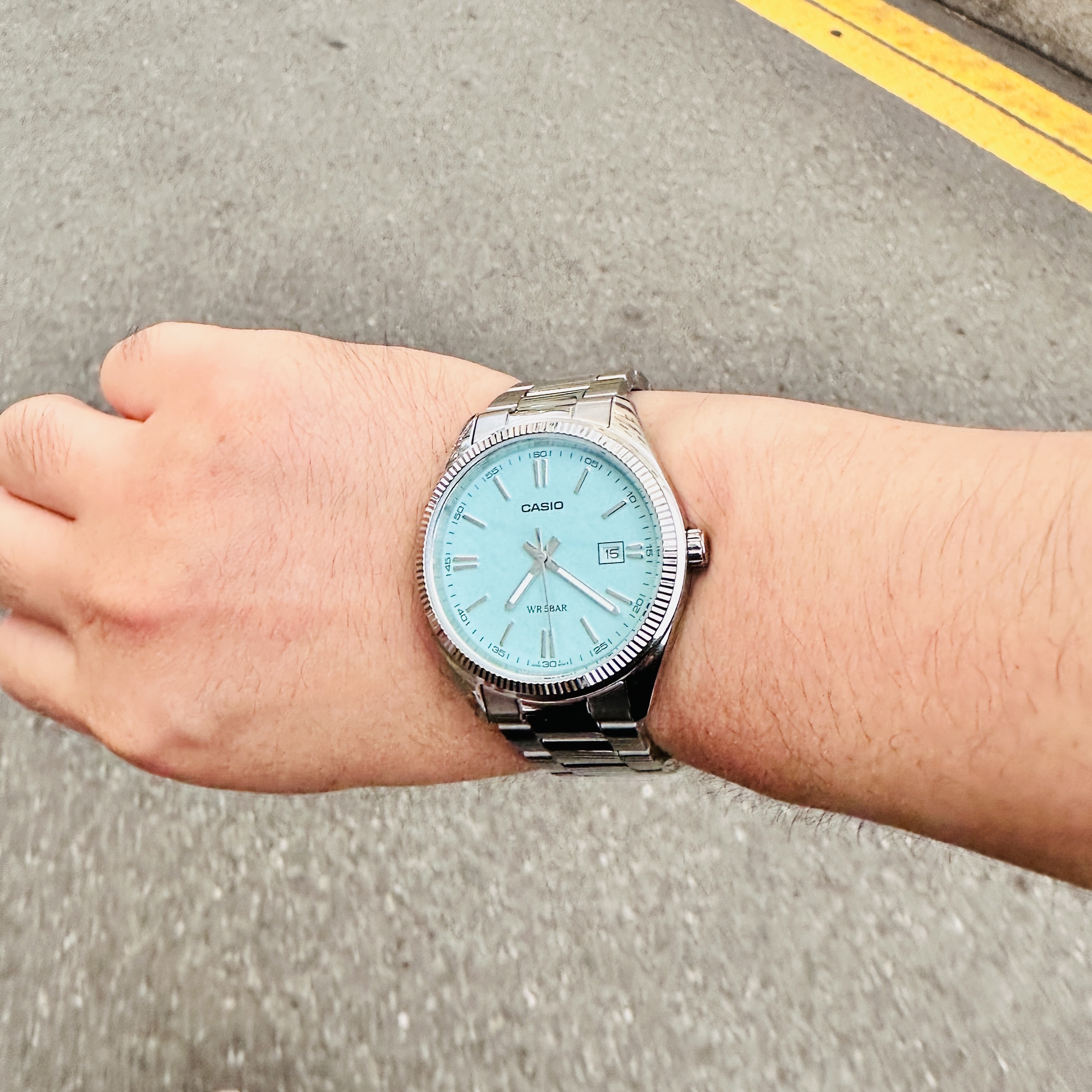 Casio MTP-1302D-2A2 착용 스타일