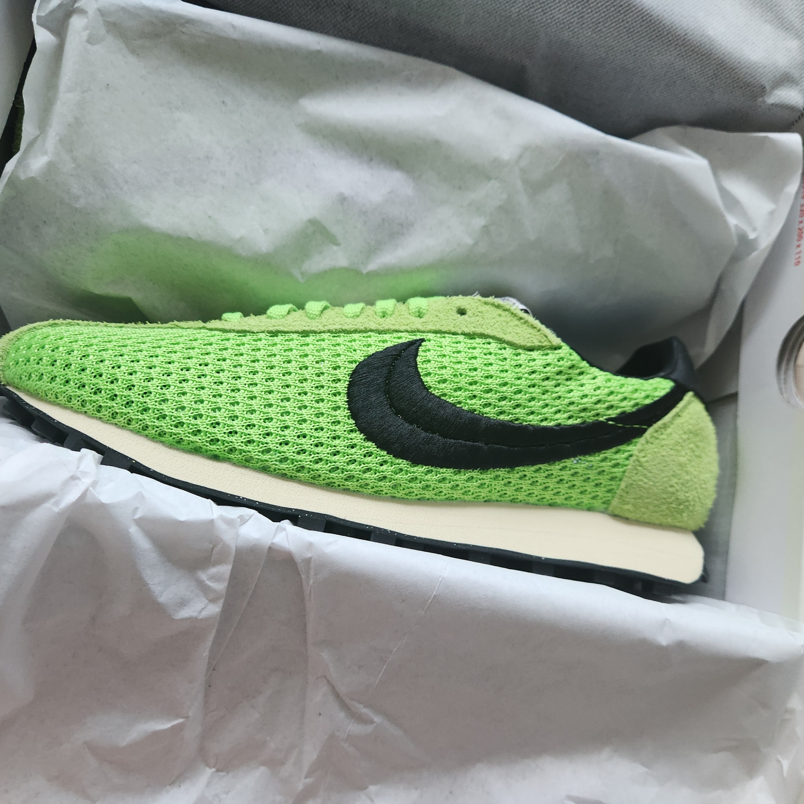 Nike x Stussy LD-1000 SP Action Green and Black 착용 스타일 - 3