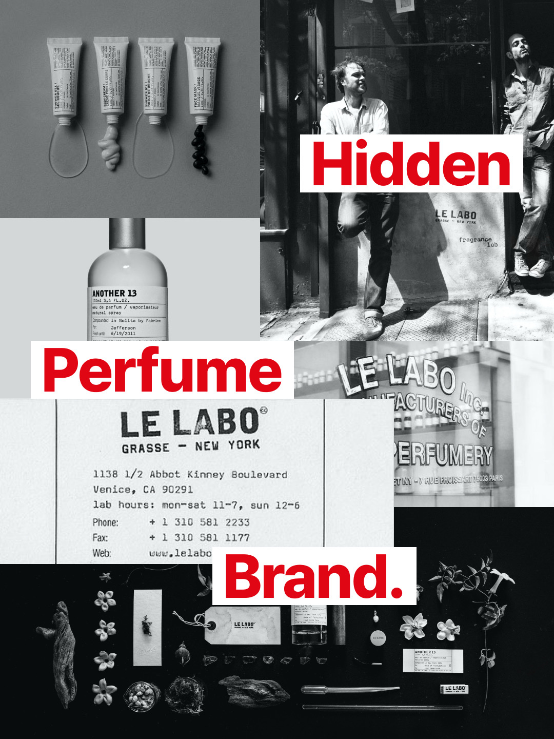 Le Labo Santal 33 Eau De Parfum 100ml, Le Labo Another 13 Eau De Parfum 100ml 착용 스타일 - 1