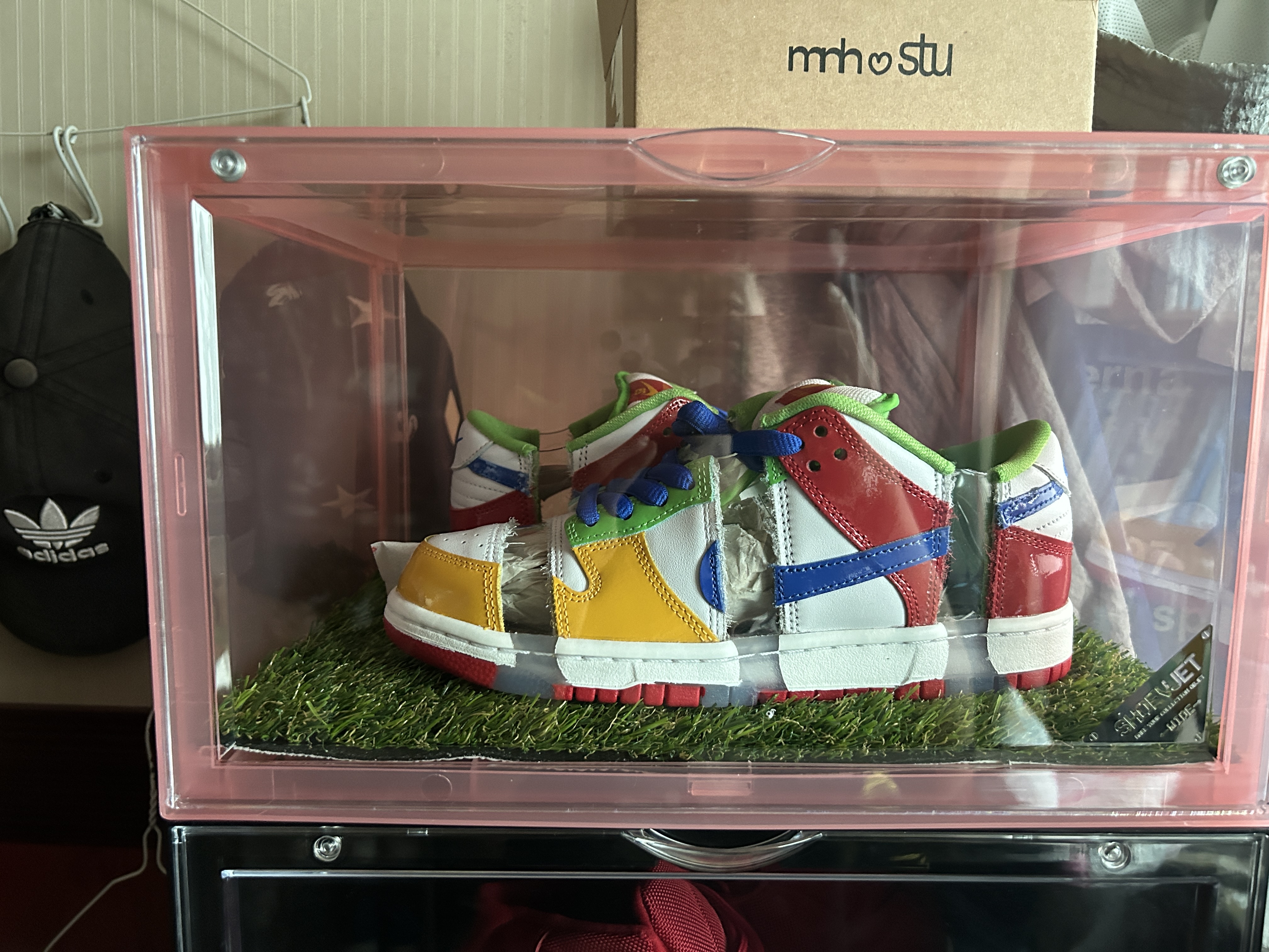 Shoevjet Trial Package Wide Pink, Nike SB Dunk Low Sandy 착용 스타일 - 2