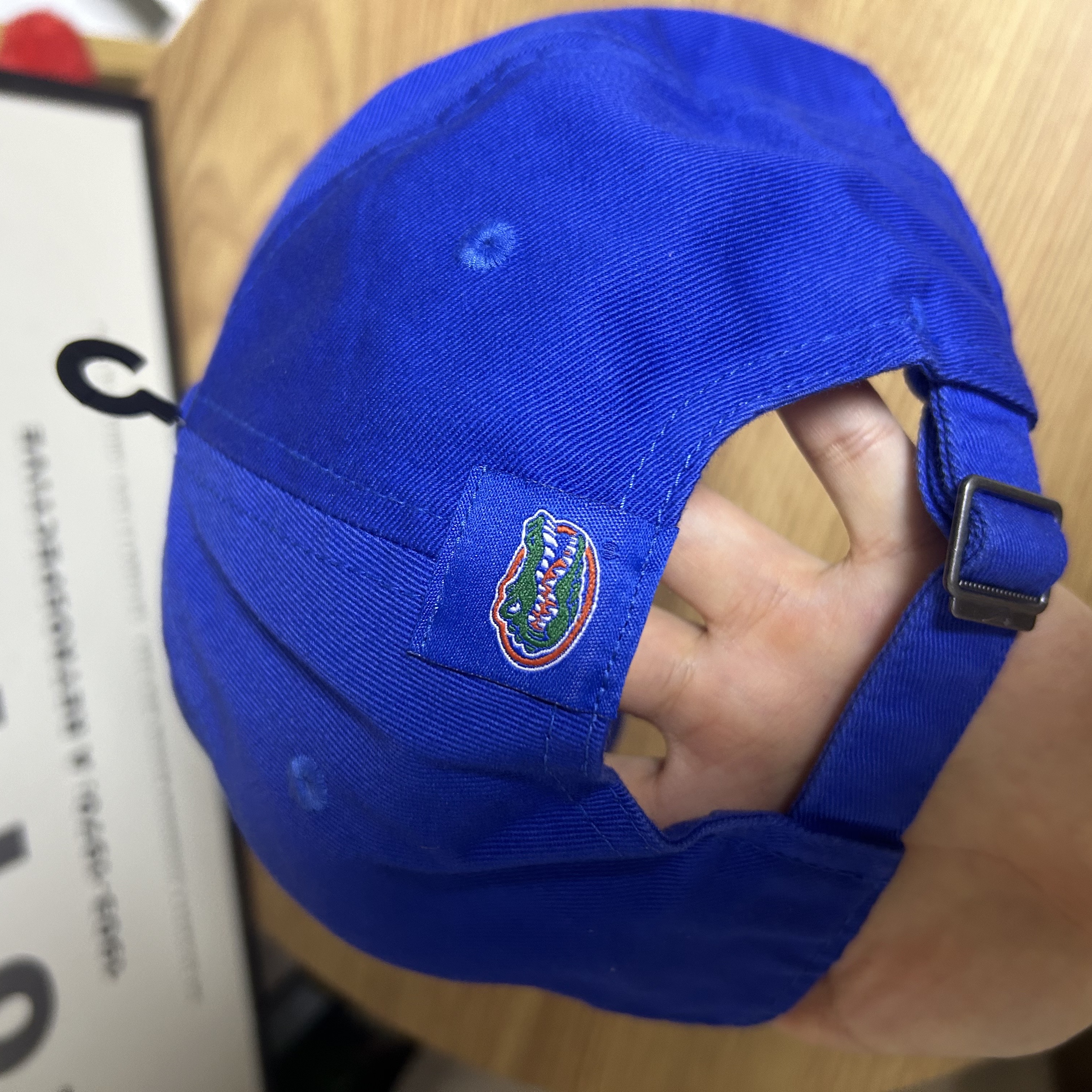 Nike Florida Heritage 86 Swoosh College Cap Game Royal 착용 스타일 - 2