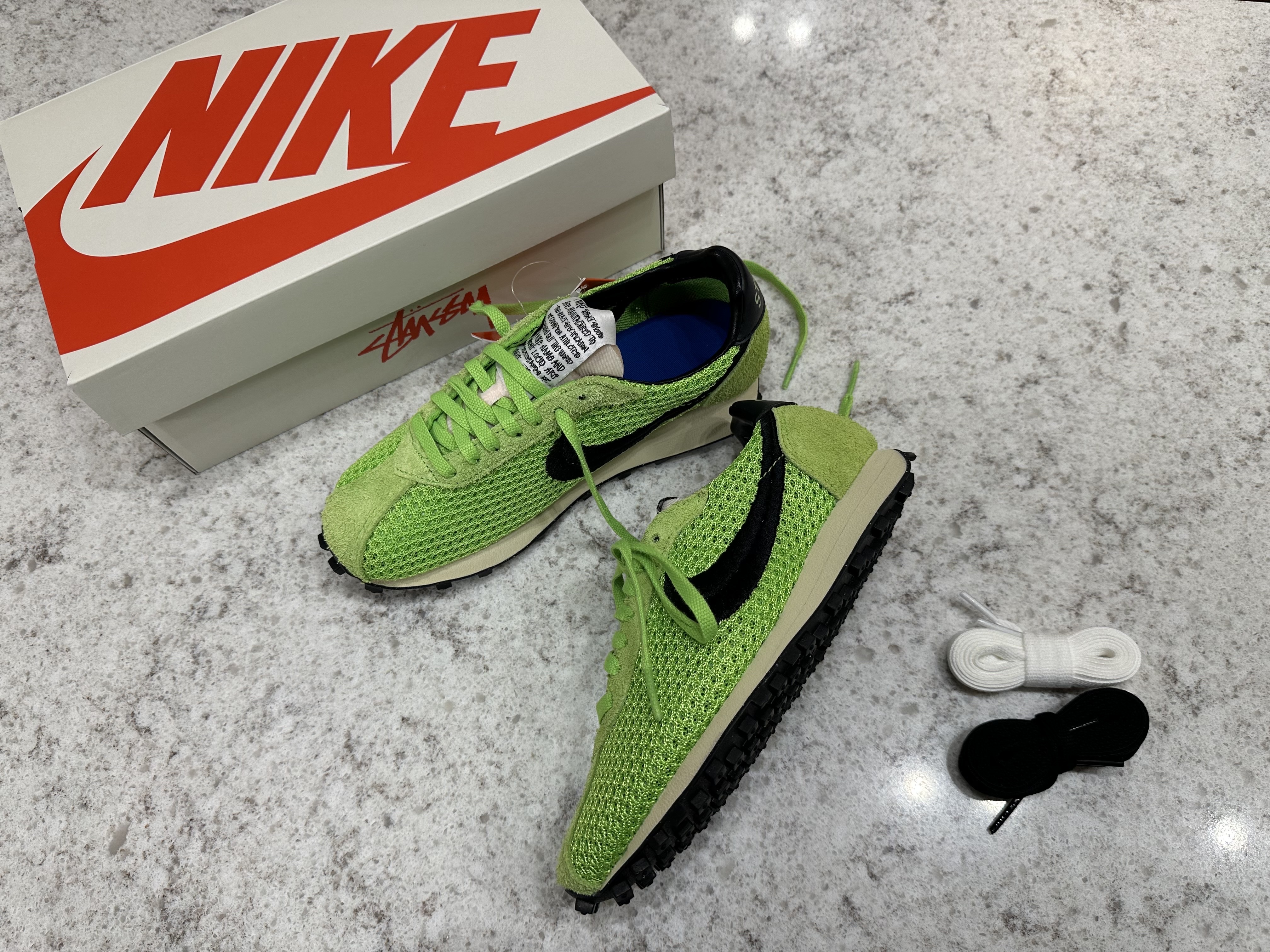 Nike x Stussy LD-1000 SP Action Green and Black 착용 스타일 - 8