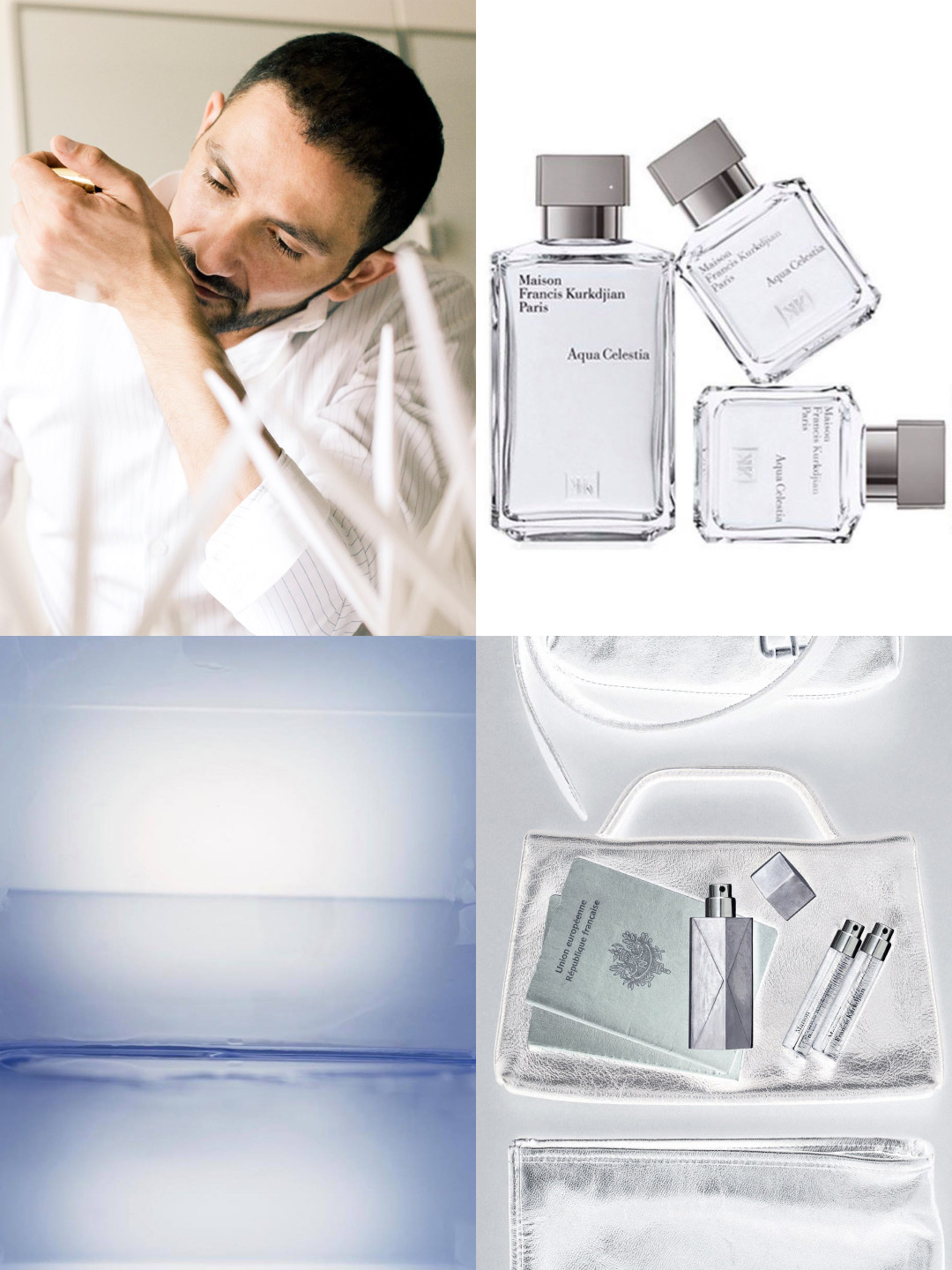 Maison Francis Kurkdjian Aqua Universalis Forte Eau de Parfum 70ml, Maison Francis Kurkdjian Baccarat Rouge 540 Extrait De Parfum 70ml 착용 스타일 - 4