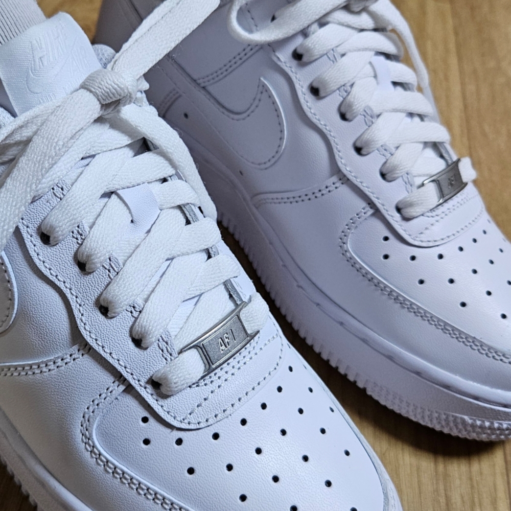 (W) Nike Air Force 1 '07 Low White 착용 스타일
