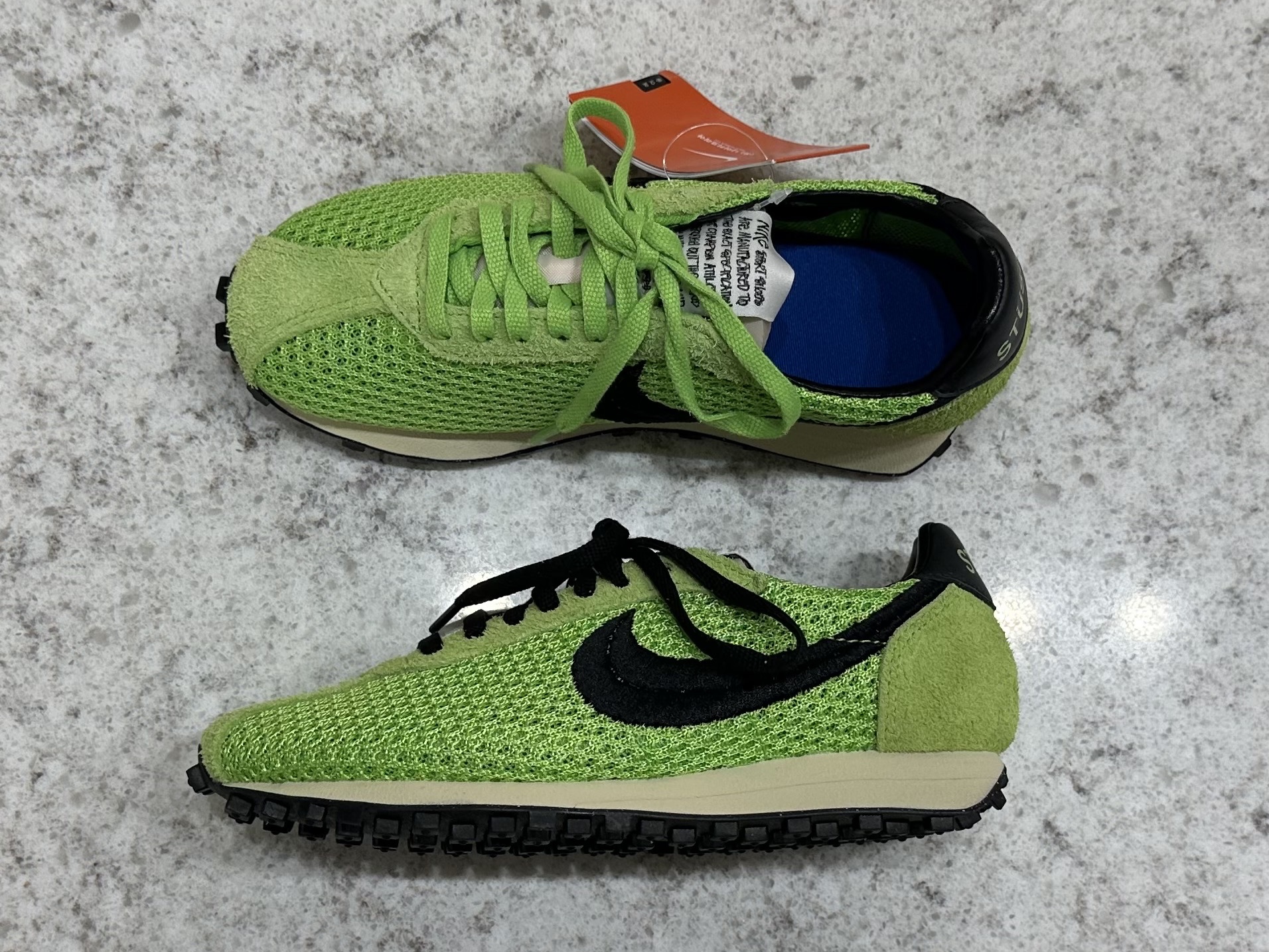 Nike x Stussy LD-1000 SP Action Green and Black 착용 스타일 - 9