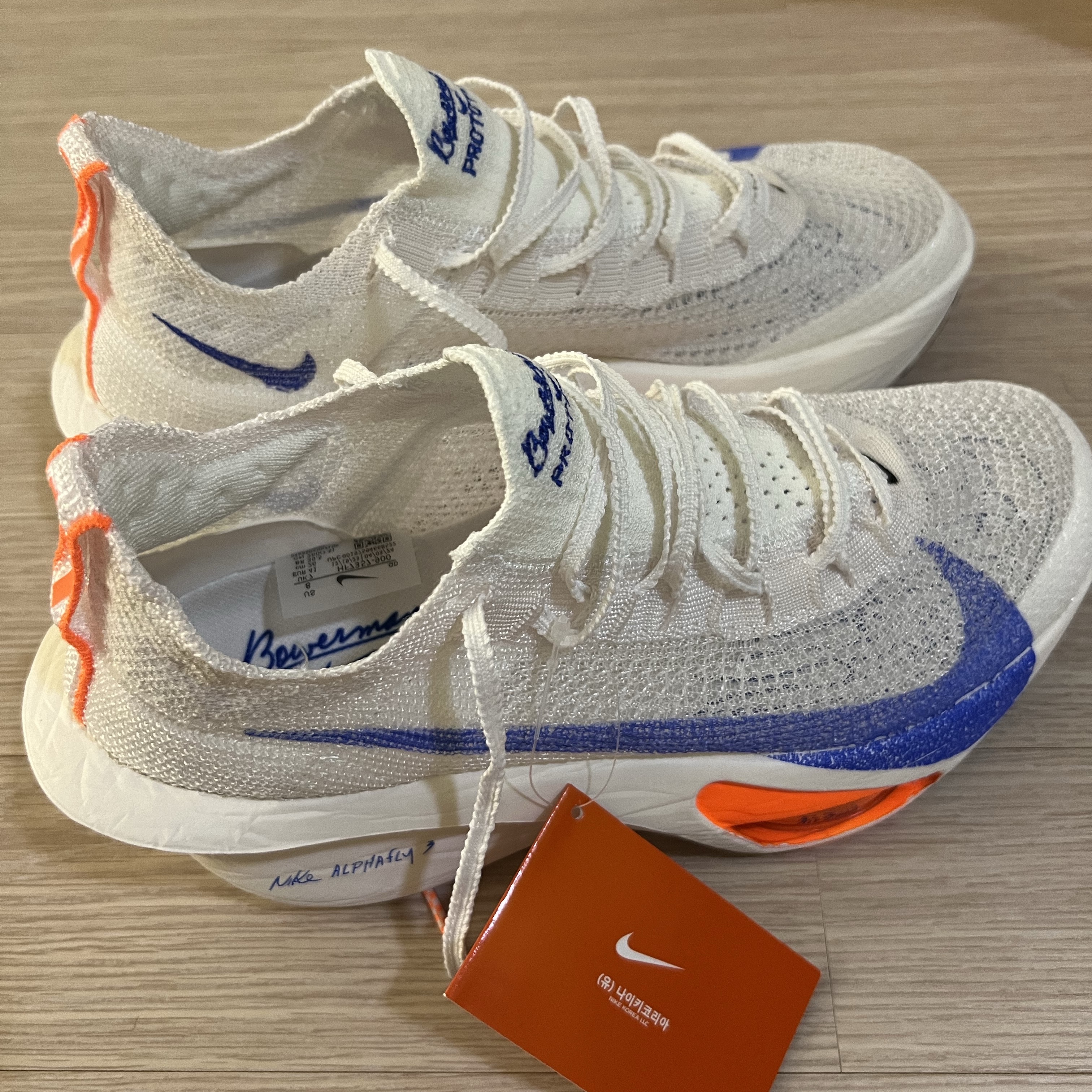 Nike Air Zoom Alphafly Next% 3 Blueprint 착용 스타일 - 2