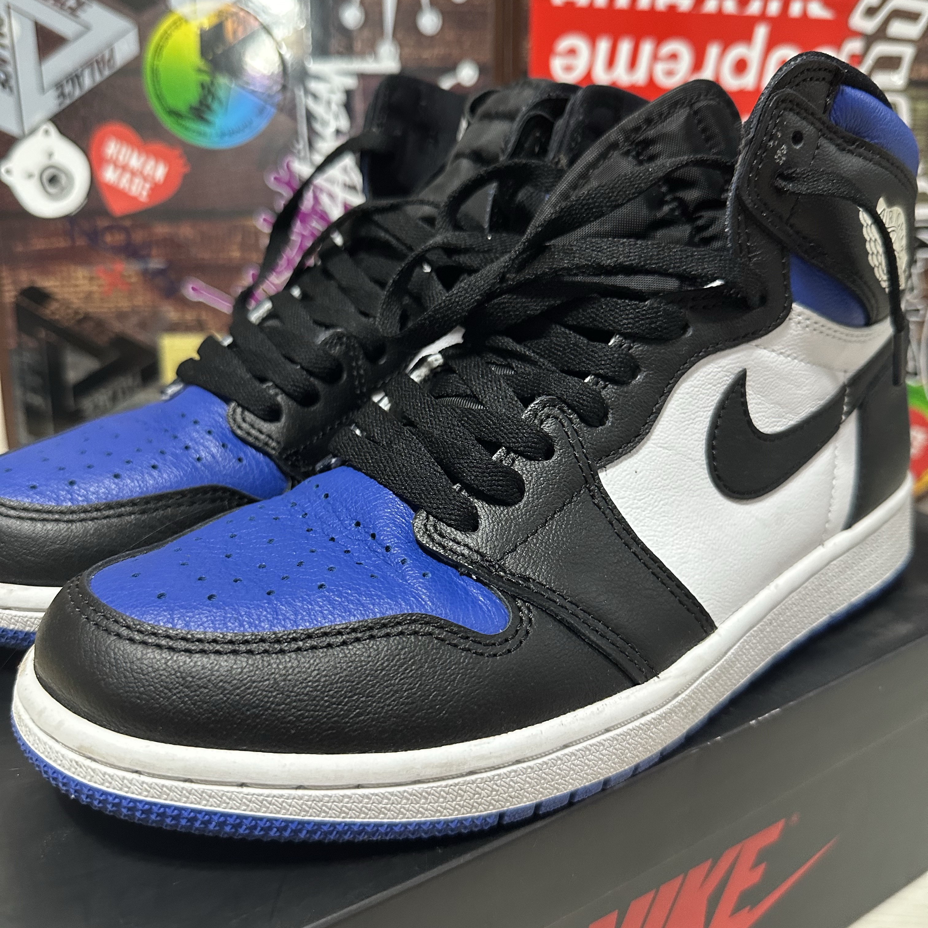Jordan 1 Retro High OG Royal Toe 착용 스타일