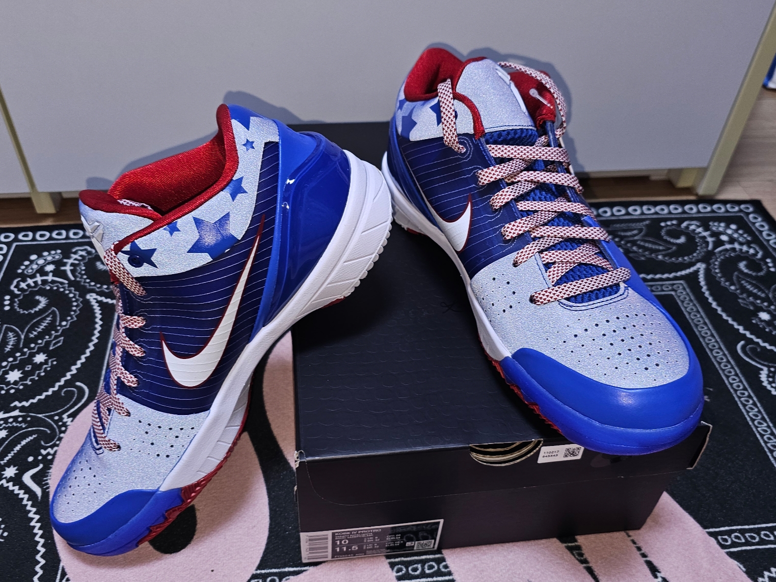 Nike Kobe 4 Protro Philly 착용 스타일 - 3