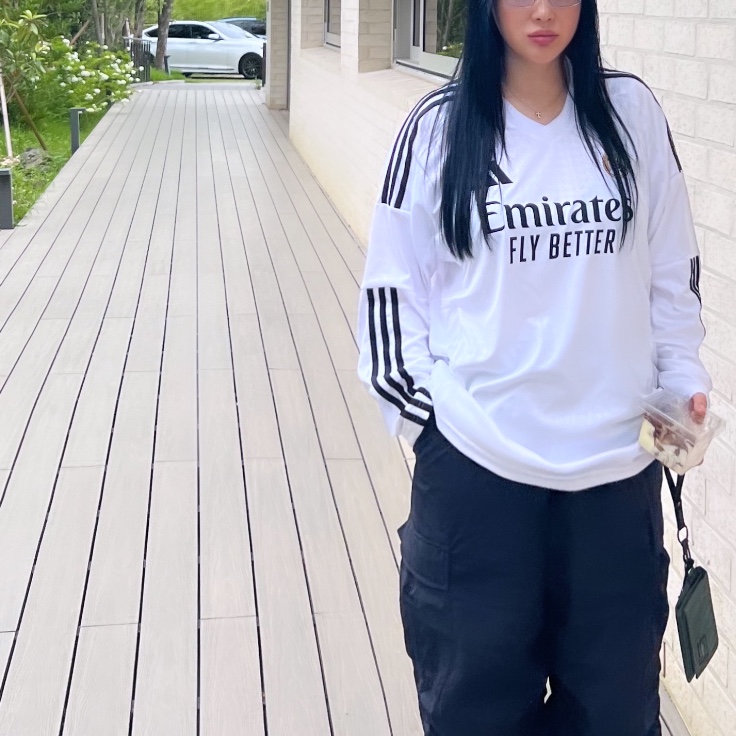 Adidas Real Madrid 2024/25 Home Long Sleeve Jersey White - KR Sizing (Non Marking Ver.), Tiffany & Co. Elsa Peretti Cross Pendant Sterling Silver 착용 스타일