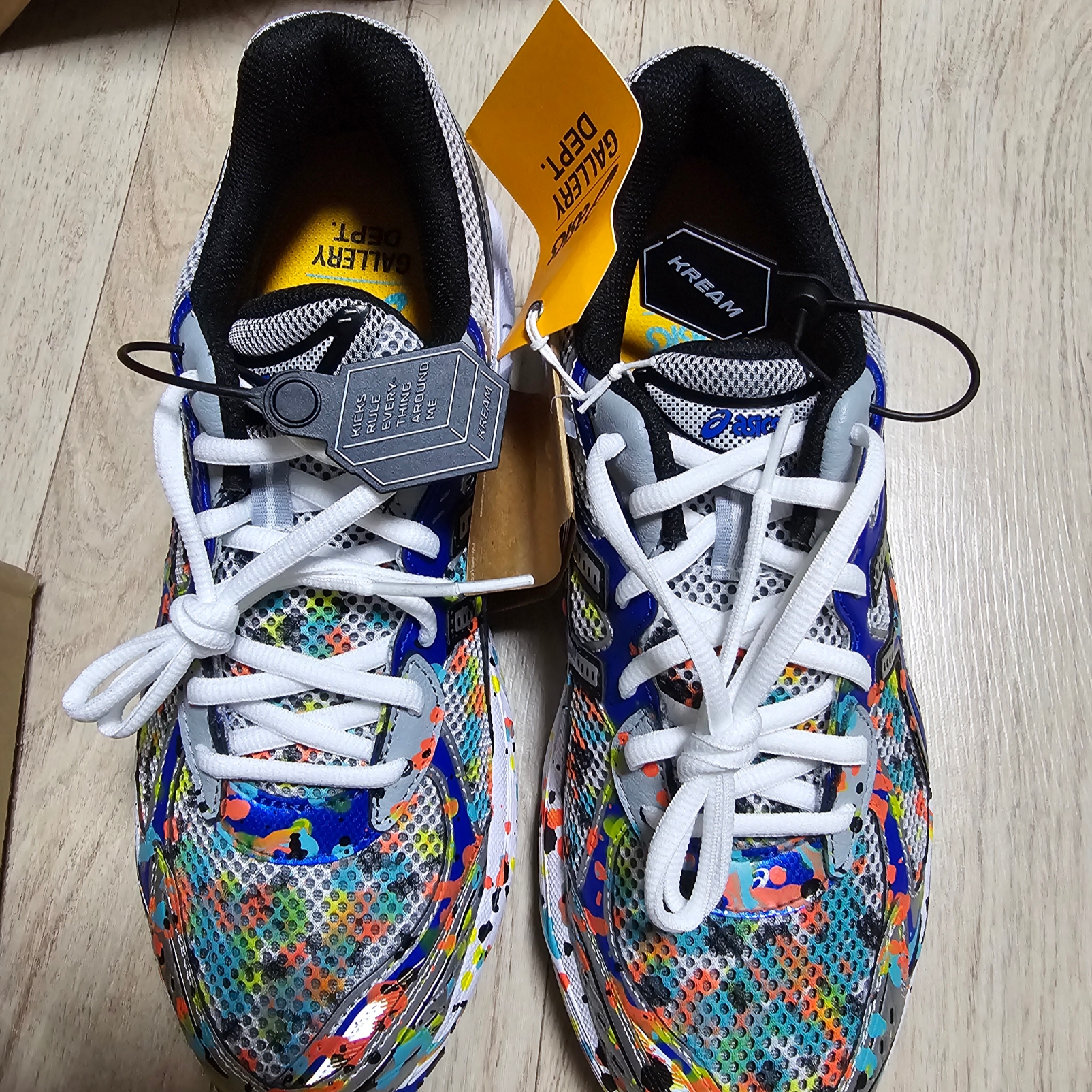 Asics x Gallery Dept. GT-2160 White Pure Silver 착용 스타일