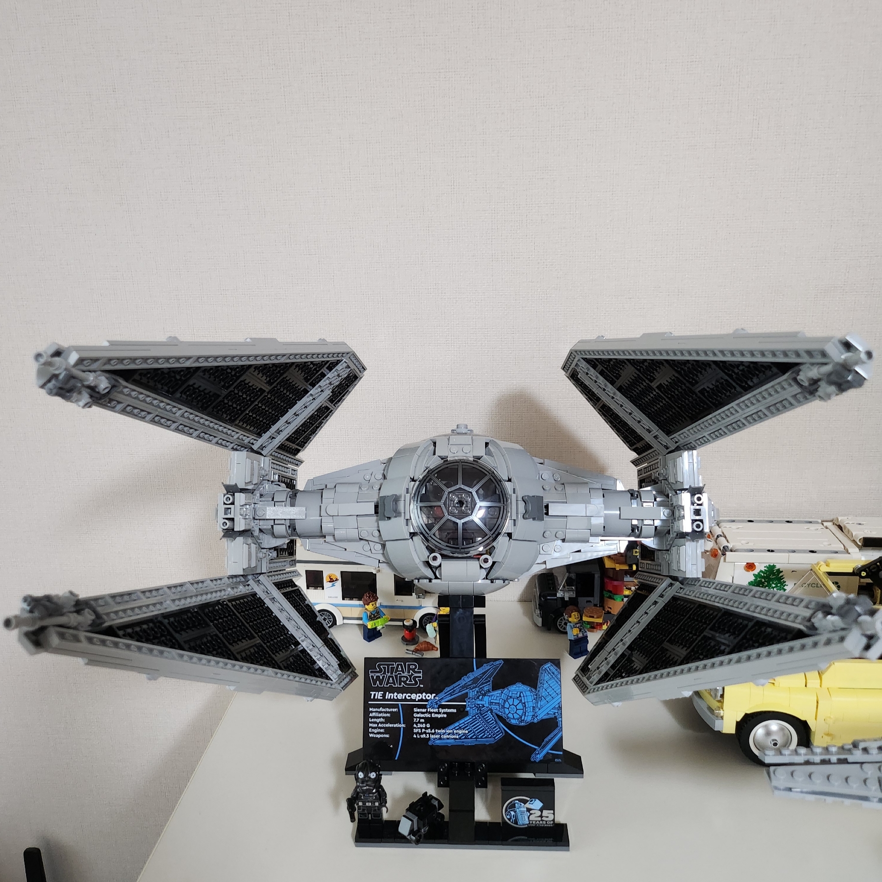 Lego Star Wars TIE Interceptor 착용 스타일