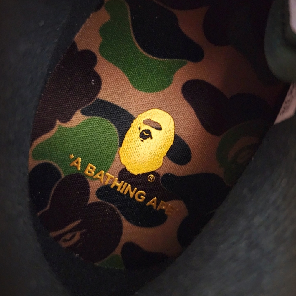 Adidas x BAPE Stan Smith Cloud White Off White 착용 스타일 - 4