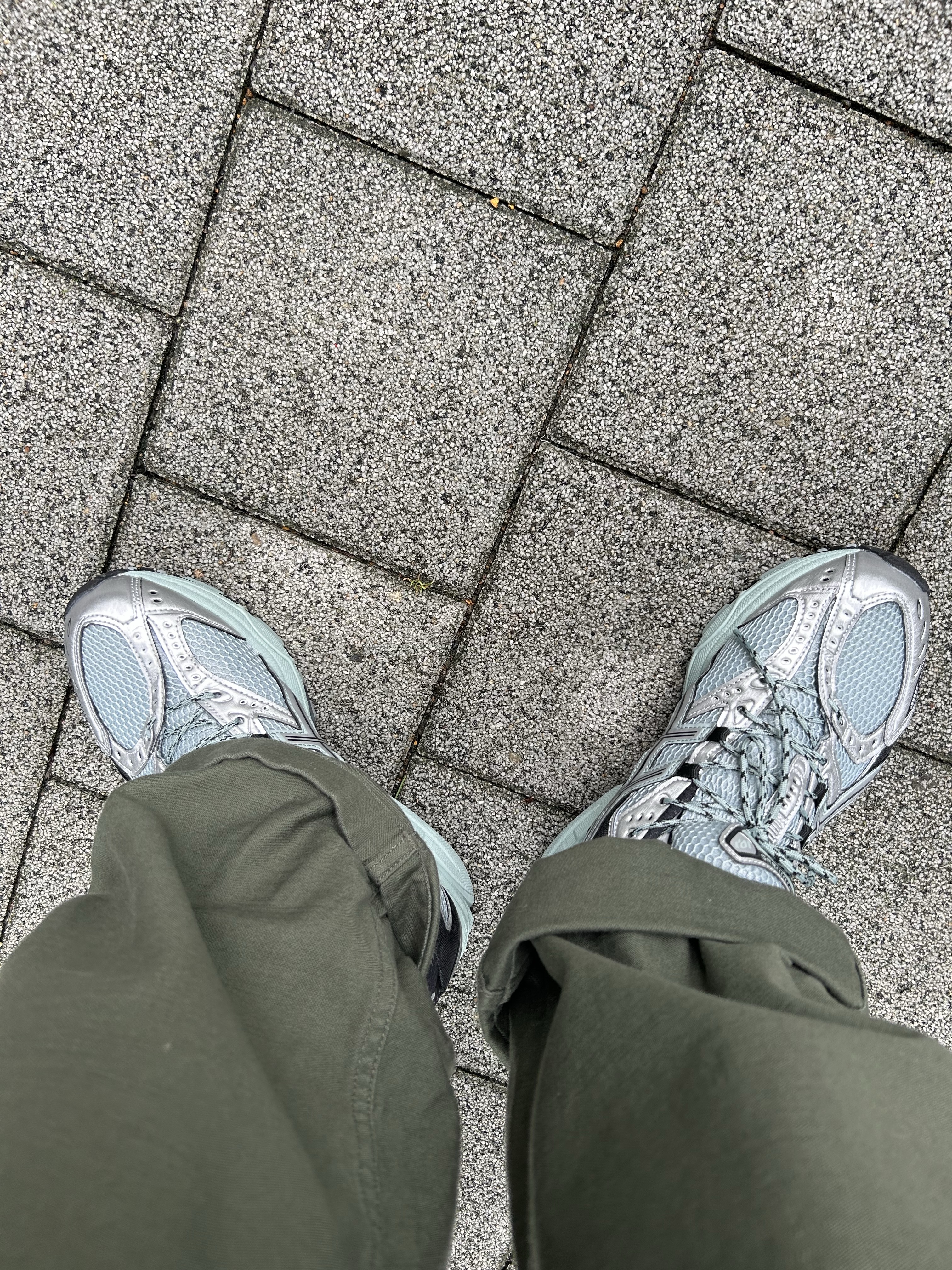 Asics Gel-Nimbus 10.1 Ocean Haze Pure Silver 착용 스타일