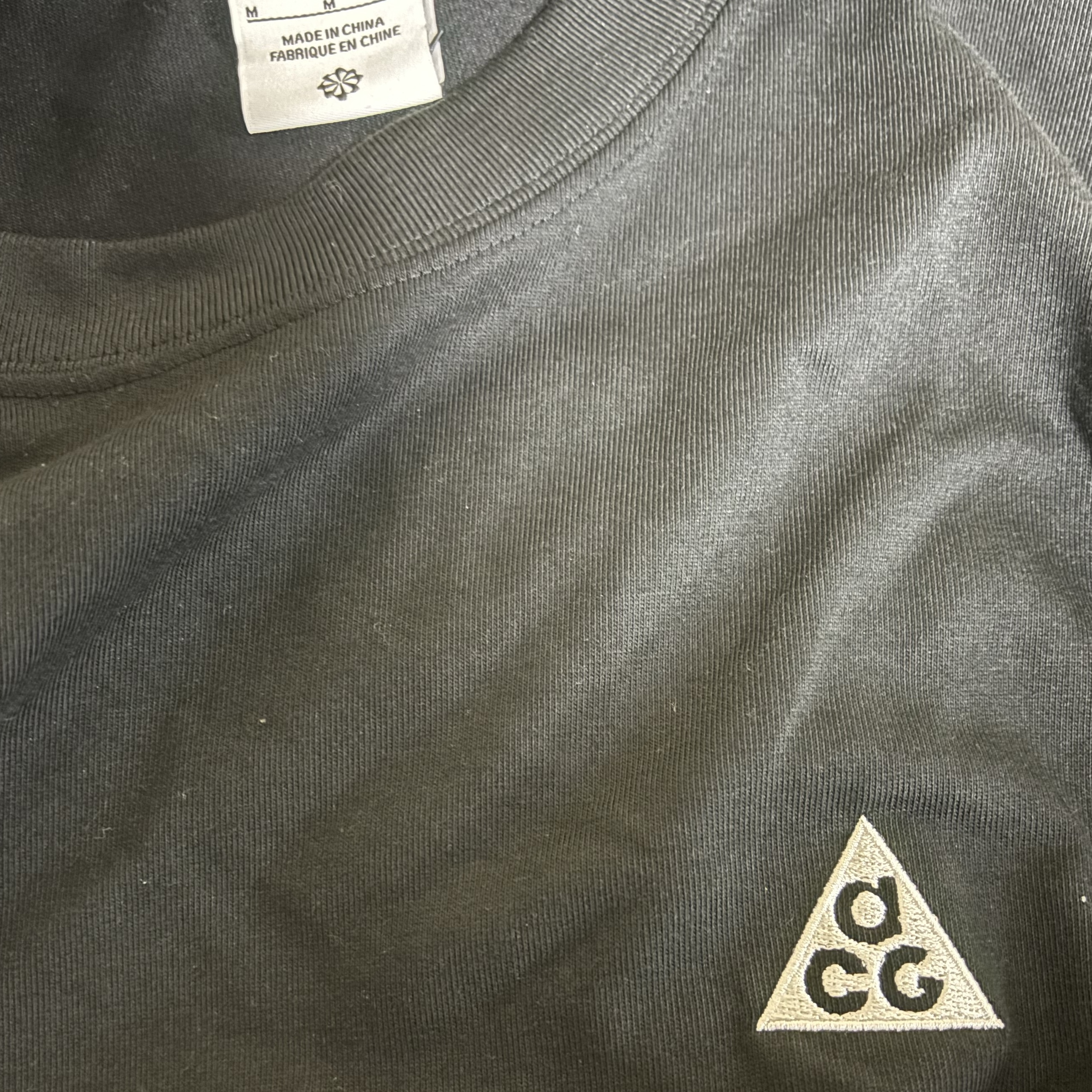 Nike ACG LBR Lungs T-Shirt Black - US/EU 착용 스타일