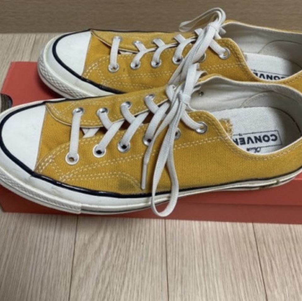 Converse Chuck 70 Ox Vintage Canvas Sunflower 착용 스타일