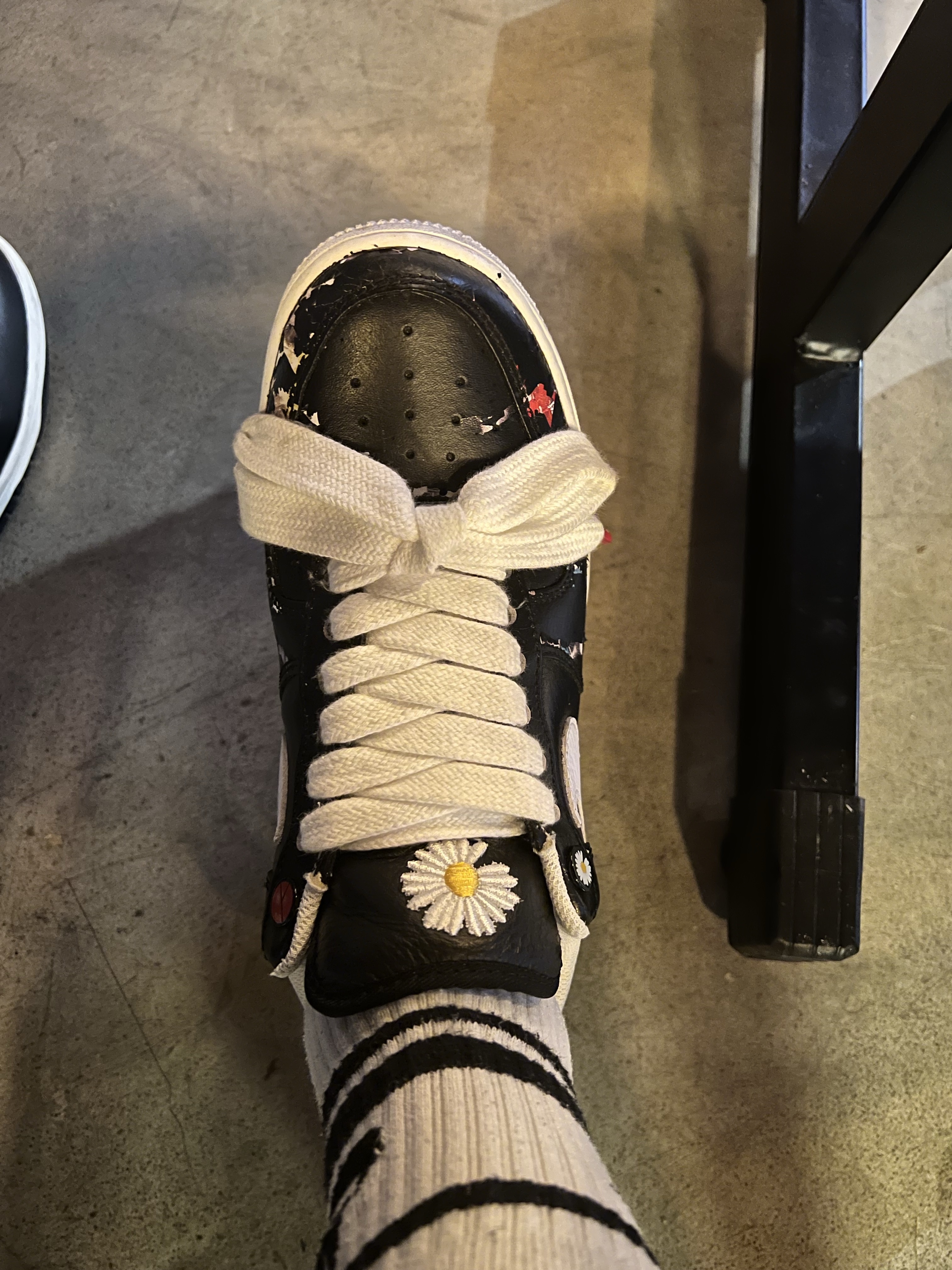Nike x Peaceminusone Air Force 1 Low Para-Noise 착용 스타일