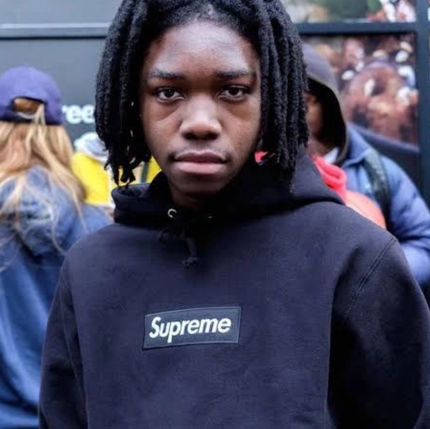 Supreme Box Logo Hooded Sweatshirt Black - 23FW 착용 스타일