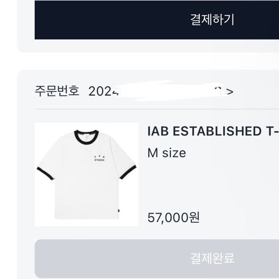 IAB Studio Blackwatch Tartan Shirt Blue Green 착용 스타일 - 2
